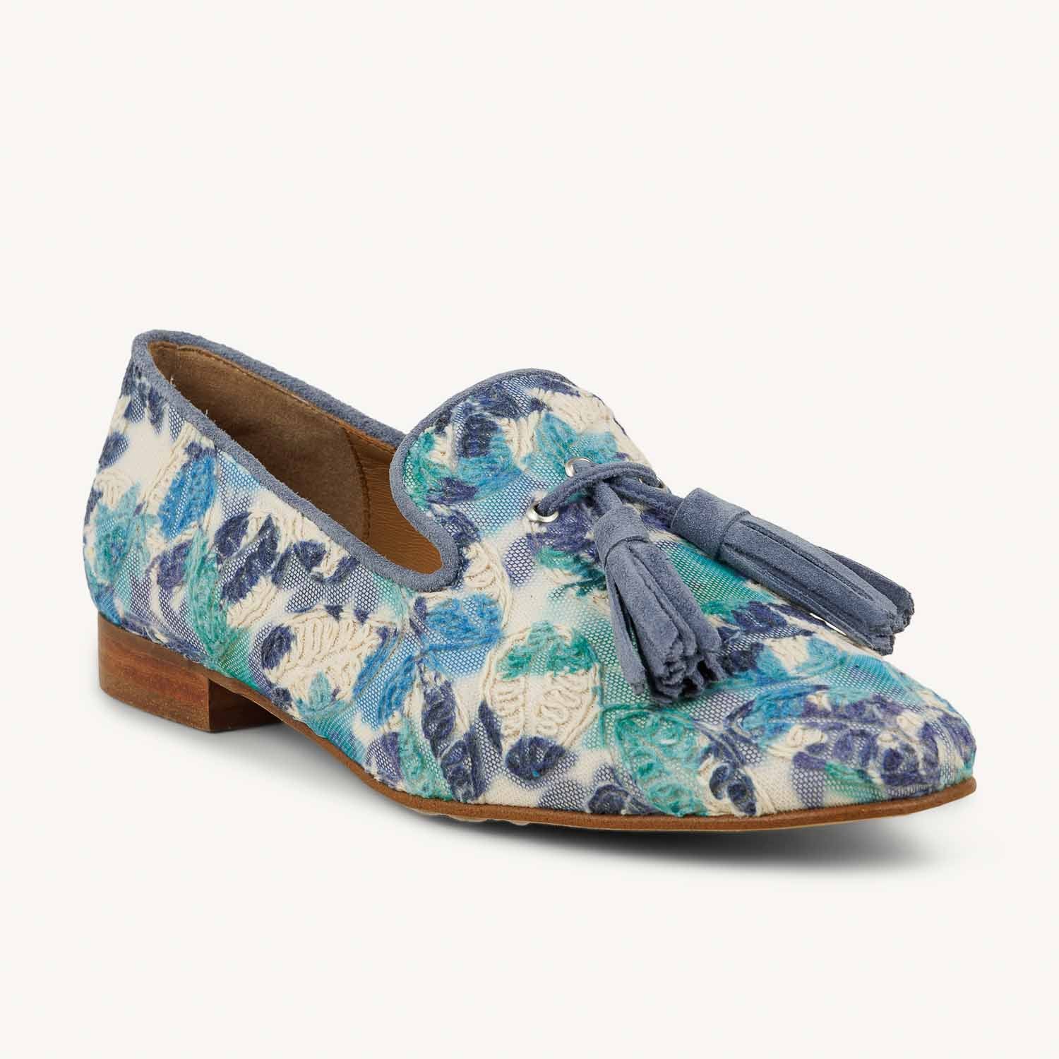 Mocassins Femme PEDRO MIRALLES PEDIFLEUR Bleu