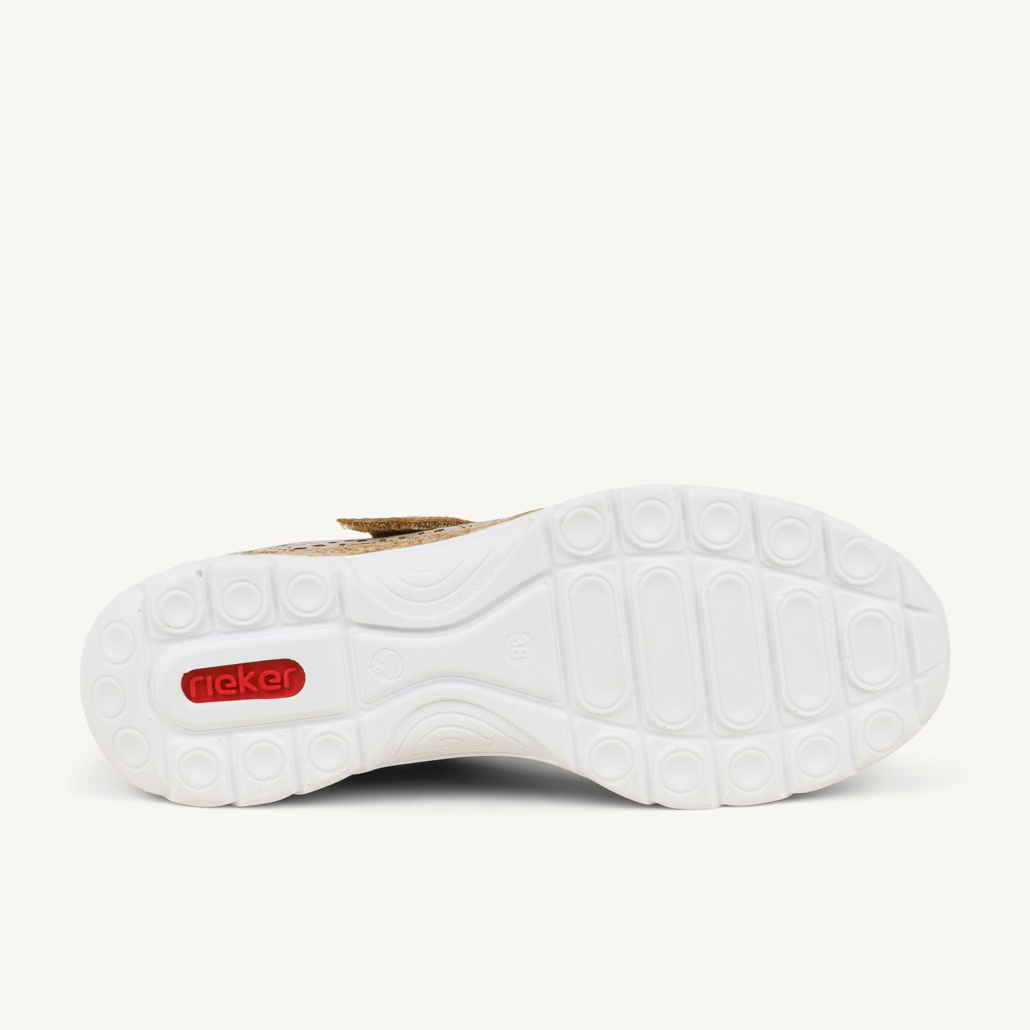 Ballerines et babies Femme RIEKER N4299 - RIELUT Argent