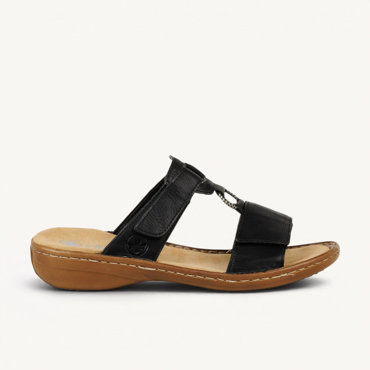 Mules Femme RIEKER 60885 - RIEMUI Noir