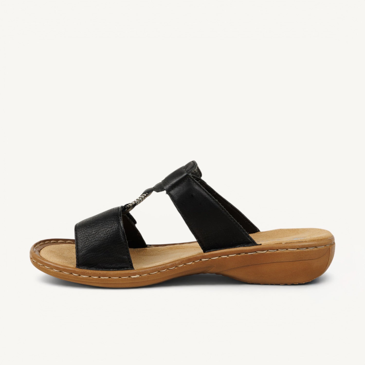 Mules Femme RIEKER 60885 - RIEMUI Noir