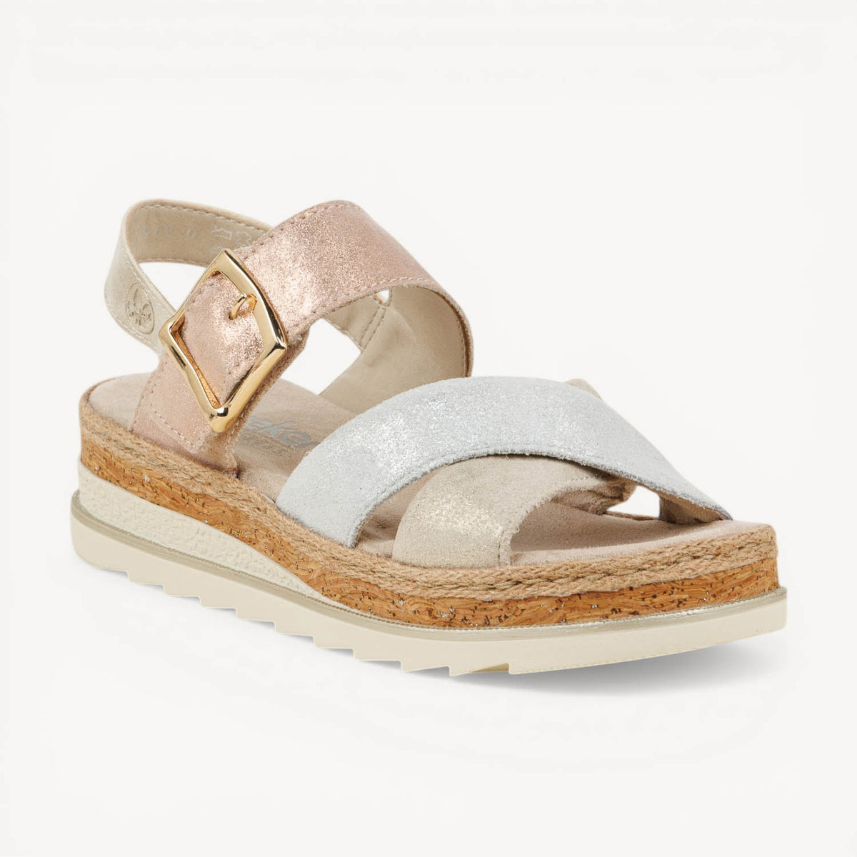 Sandales Femme RIEKER V7951 - RIEBETA Multicolore