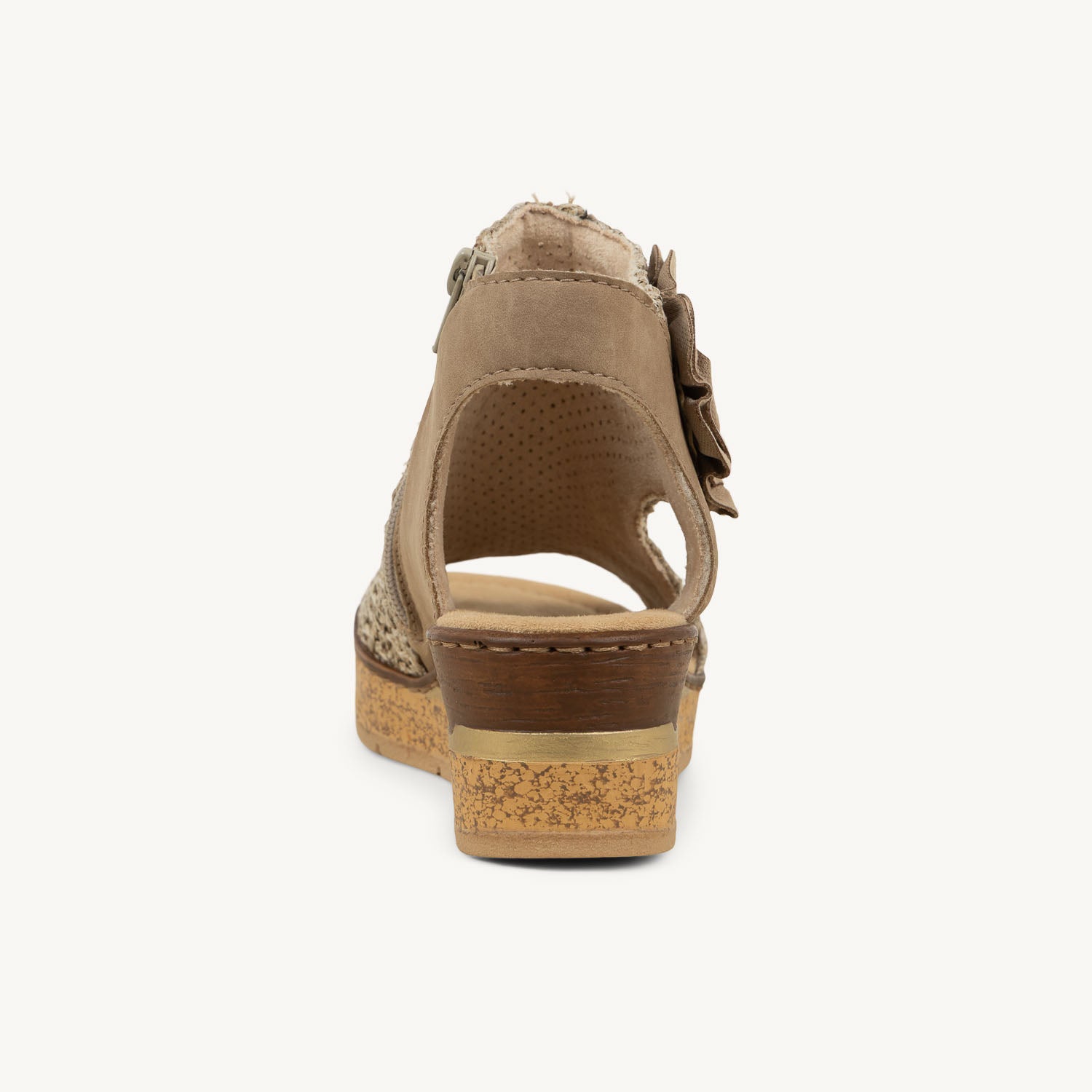 Sandales Femme RIEKER 63791 - REFLOWER Beige