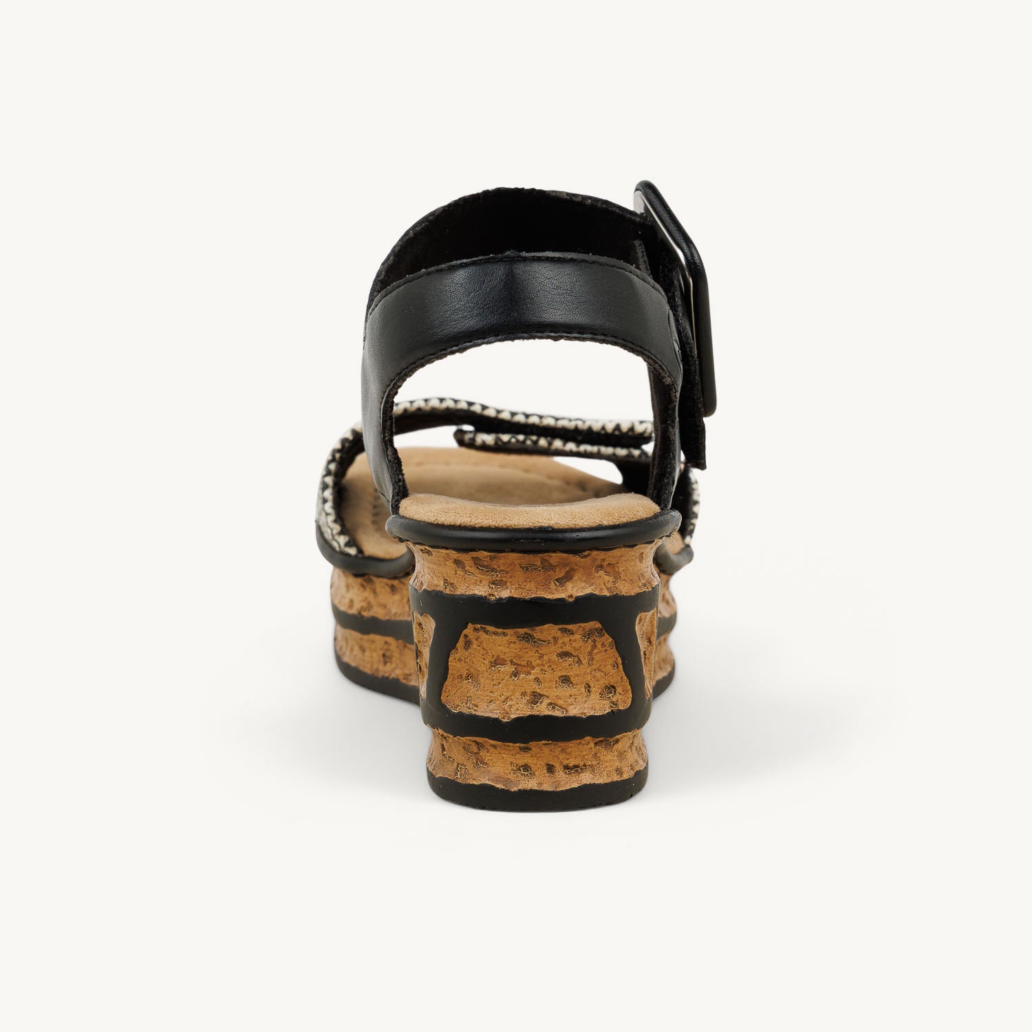 Sandales Femme RIEKER 68172 - RECCITA Noir