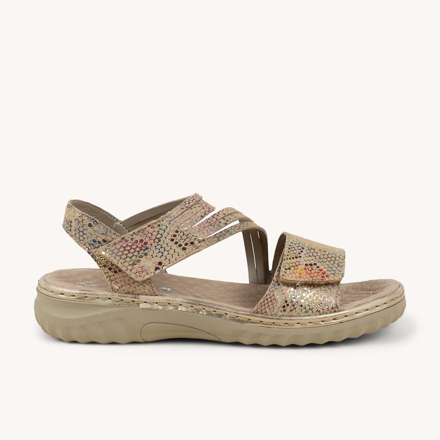 Sandales Femme RIEKER RIEPOP 60464 Multicolore