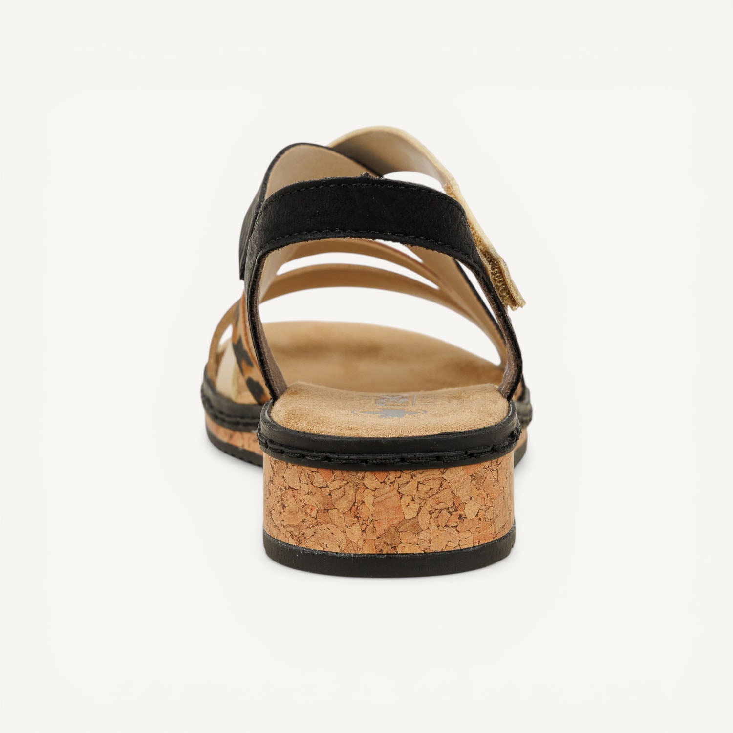 Sandales Femme RIEKER V3663 - RIELEOPARD Multicolore