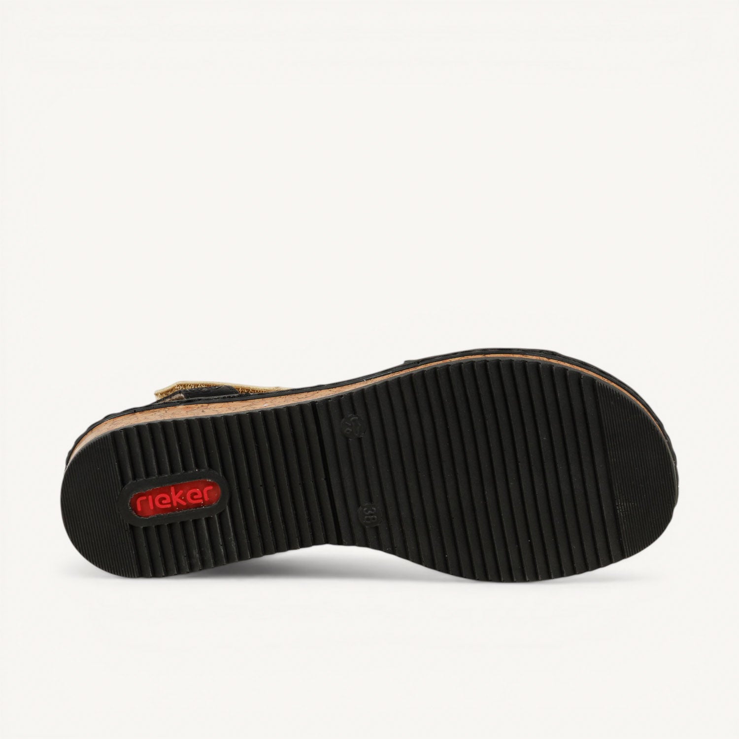 Sandales Femme RIEKER V3663 - RIELEOPARD Multicolore
