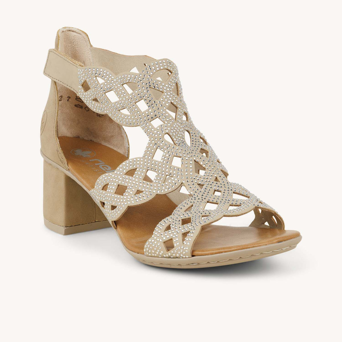 Sandales Femme RIEKER 64773 - RENUK Beige