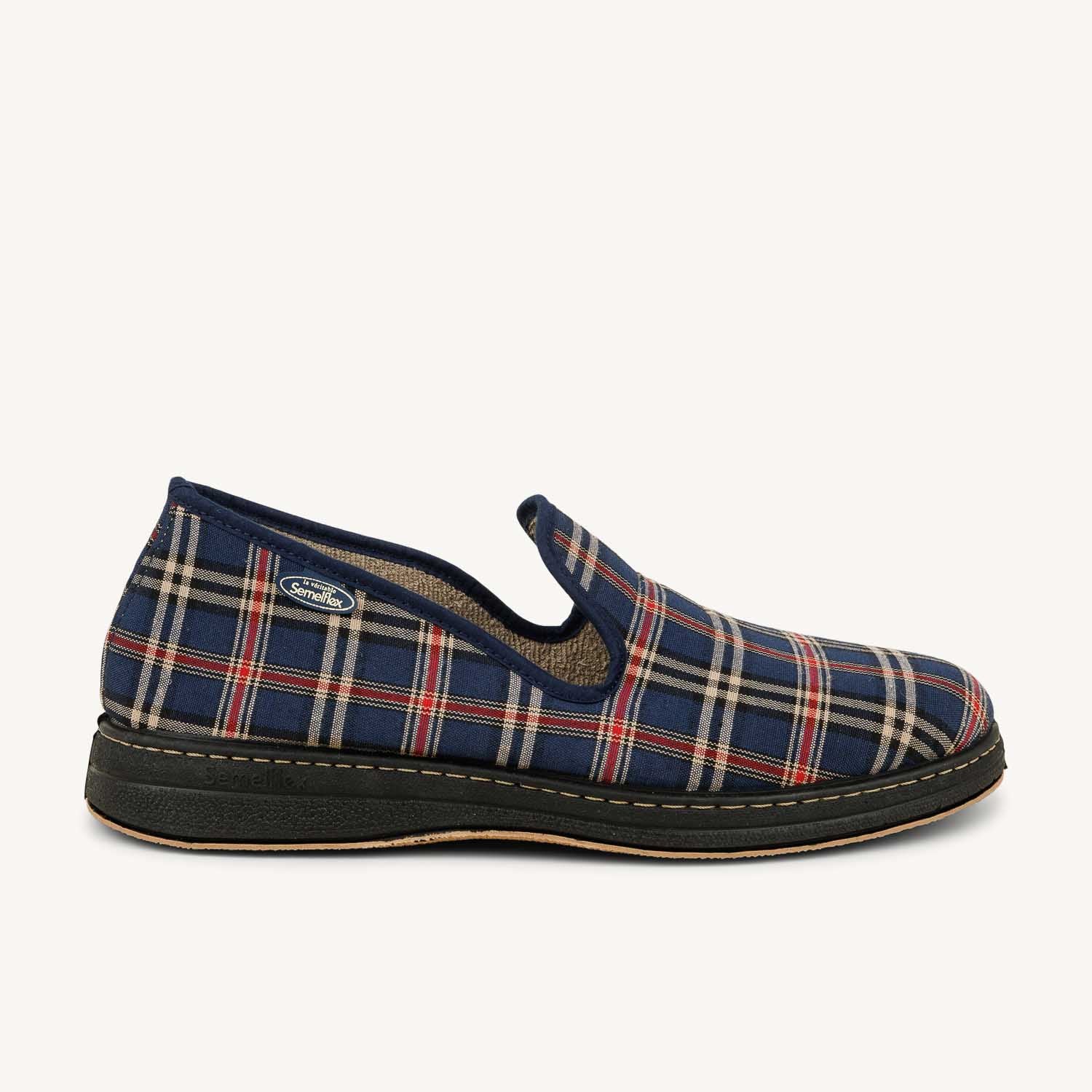 Chaussons Homme SEMELFLEX SUPER HUGO Bleu