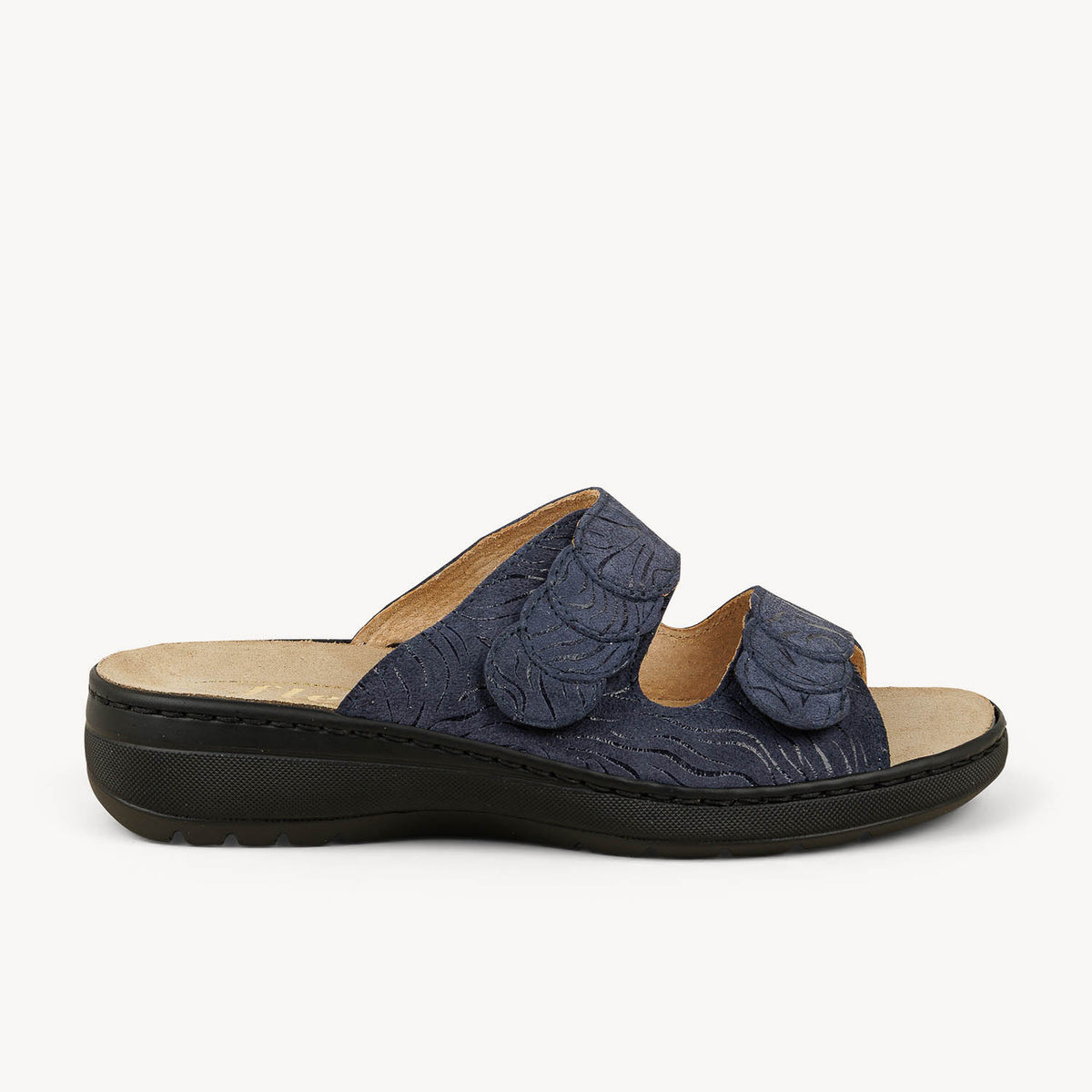 Mules Femme SEMELFLEX GRAZIELLA 3 Bleu