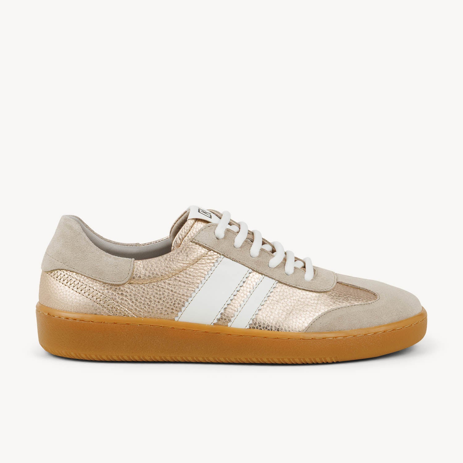 Baskets Femme FLUCHOS D9477 DOLYNN Or/Bronze