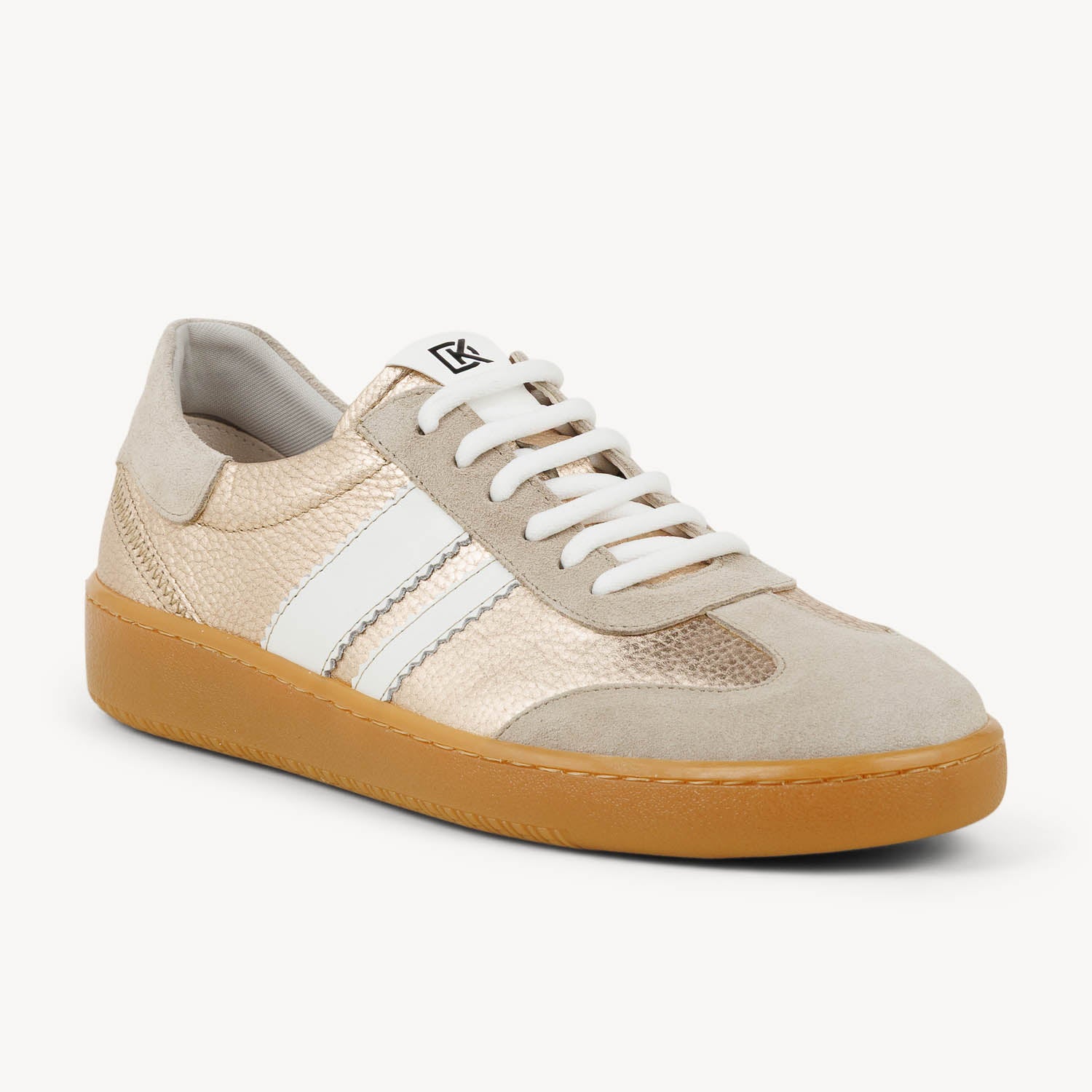 Baskets Femme FLUCHOS D9477 DOLYNN Or/Bronze