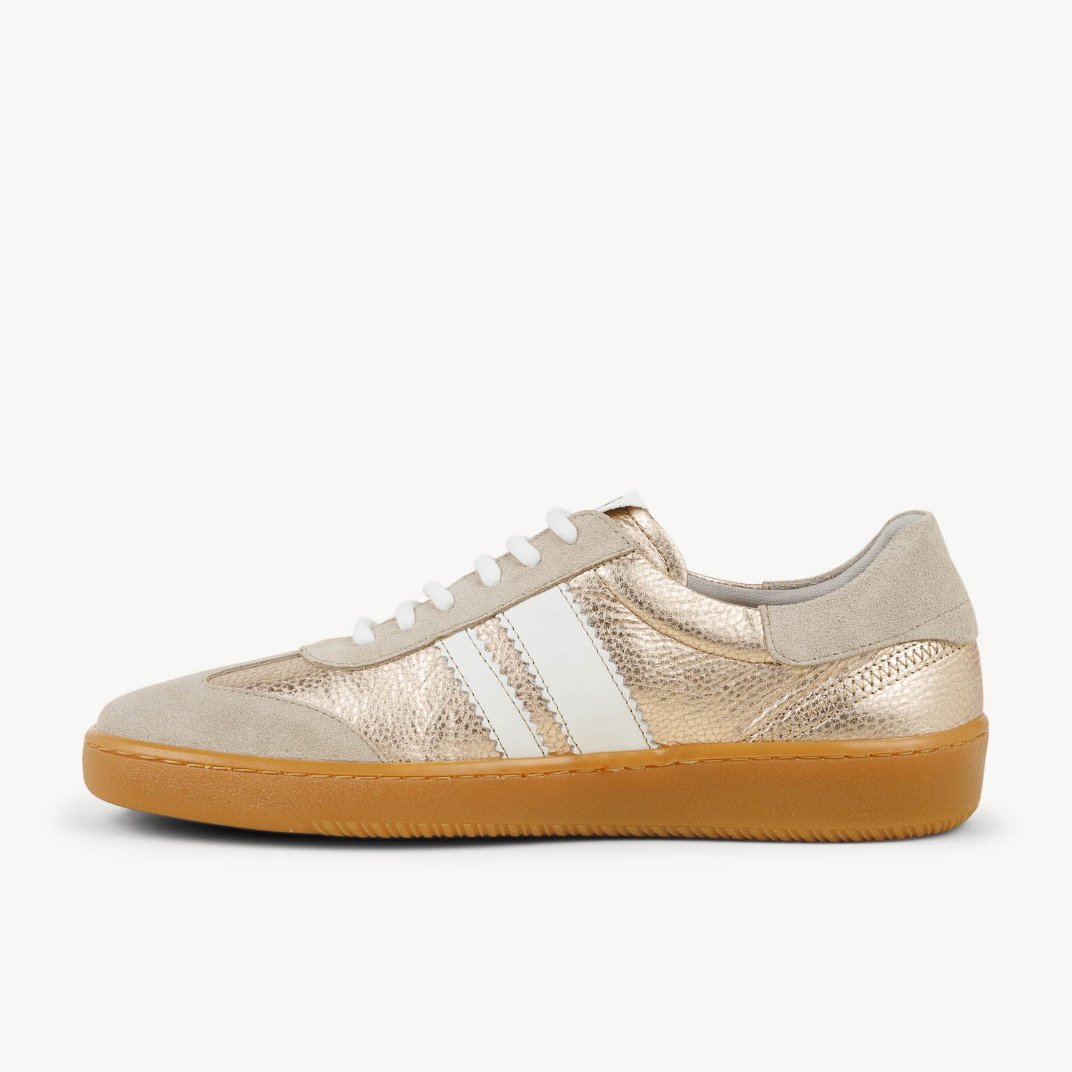 Baskets Femme FLUCHOS D9477 DOLYNN Or/Bronze