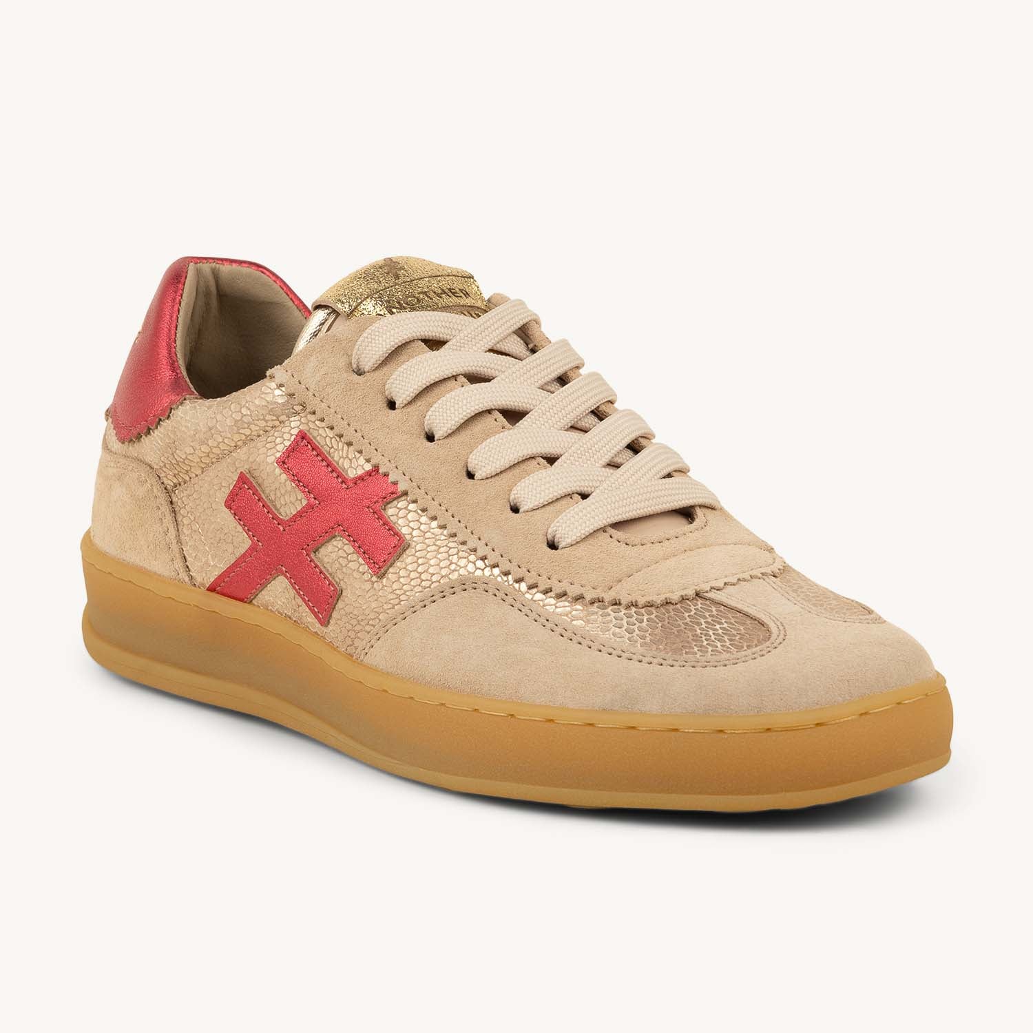 Baskets Femme ANOTHER TREND A032 Or/Bronze