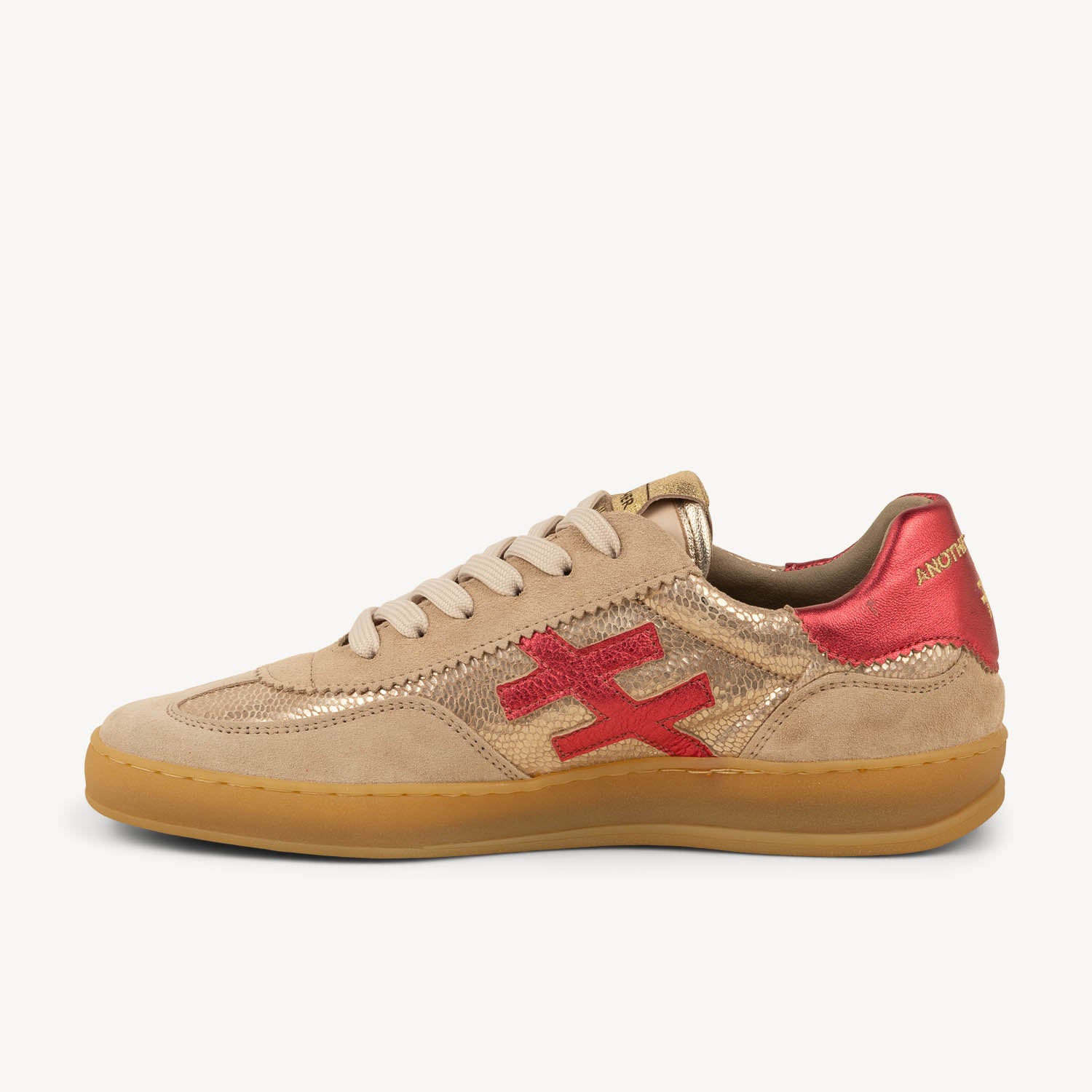 Baskets Femme ANOTHER TREND A032 Or/Bronze