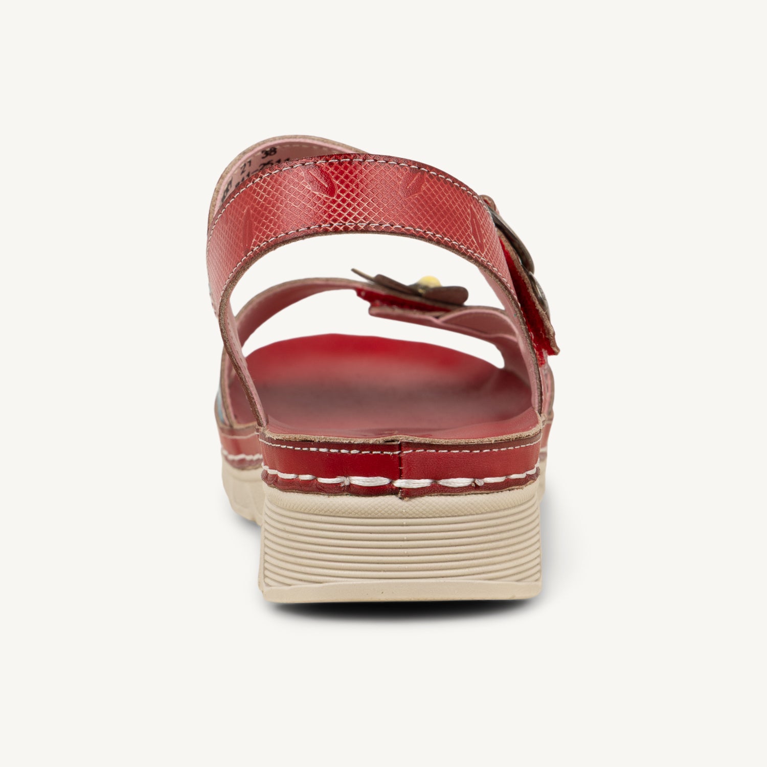 Sandales Femme LAURA VITA DORRY Rouge