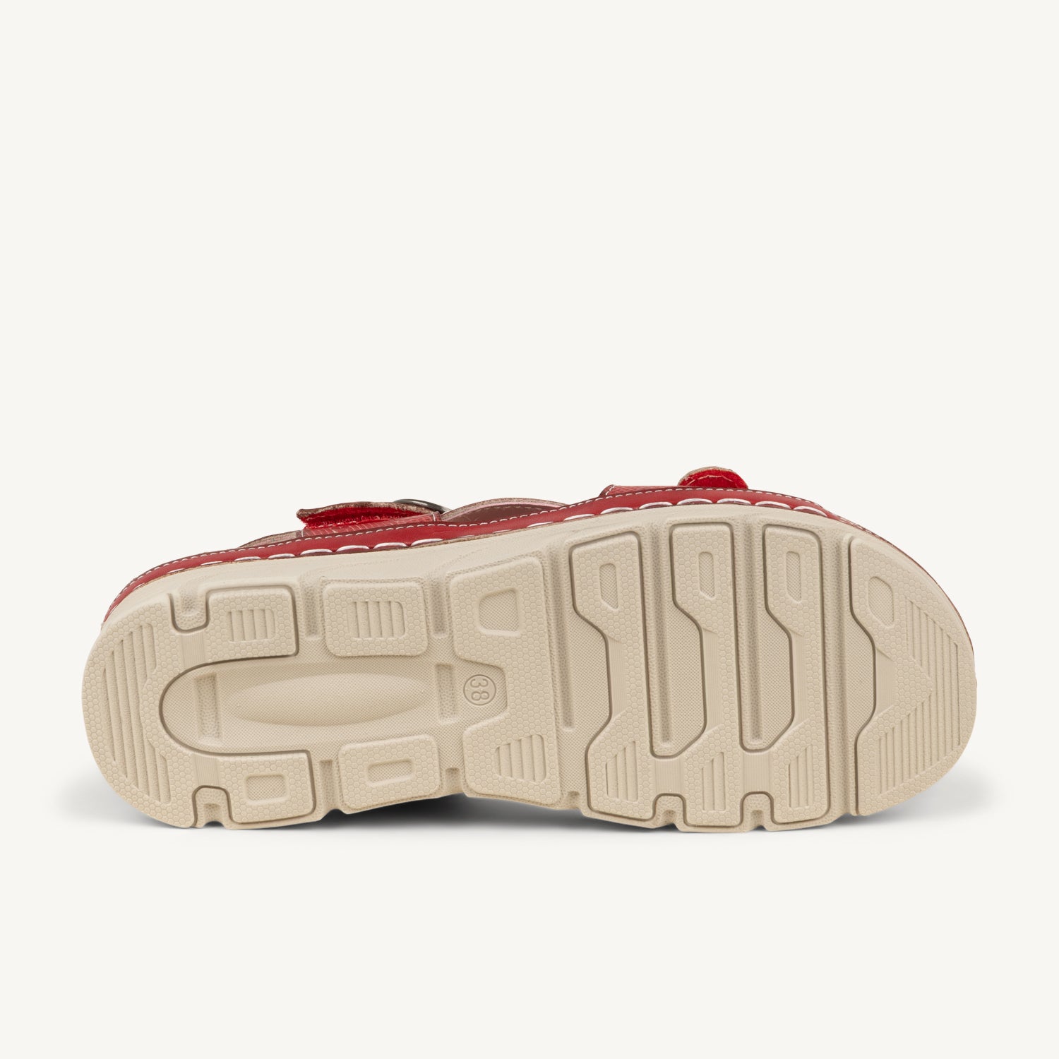 Sandales Femme LAURA VITA DORRY Rouge