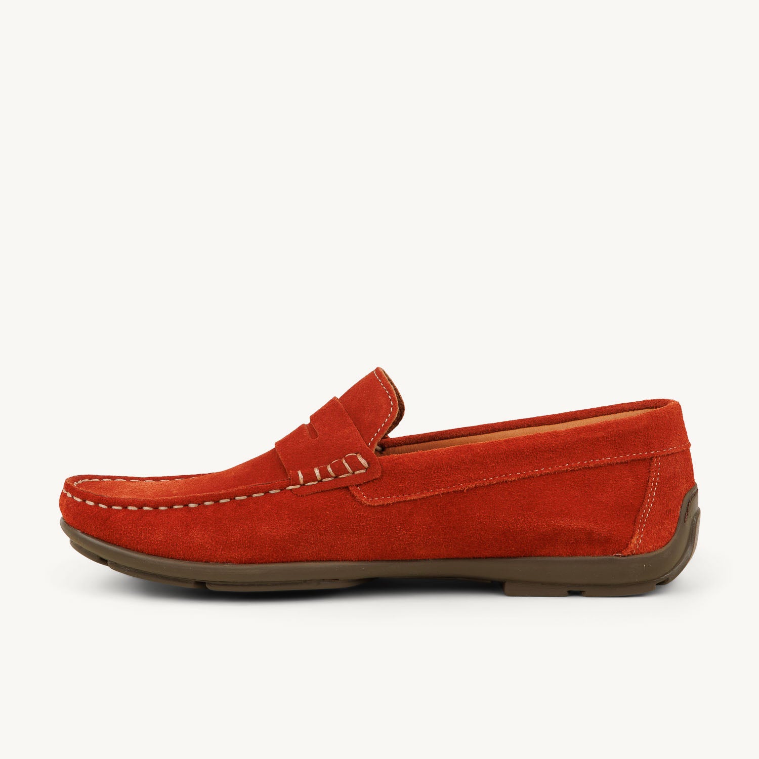 Mocassins Homme ORLAND STEMOC Orange