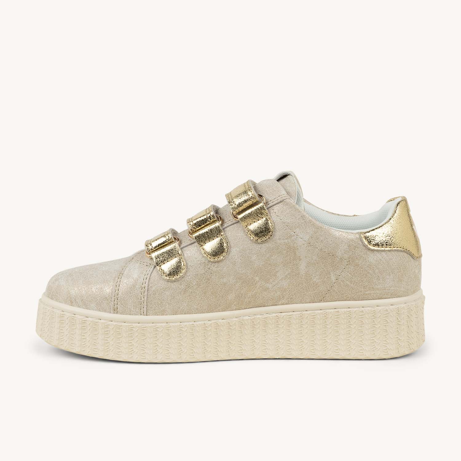 Baskets Femme VANESSA WU BK2830 MAGGIE ORIGINAL Or/Bronze