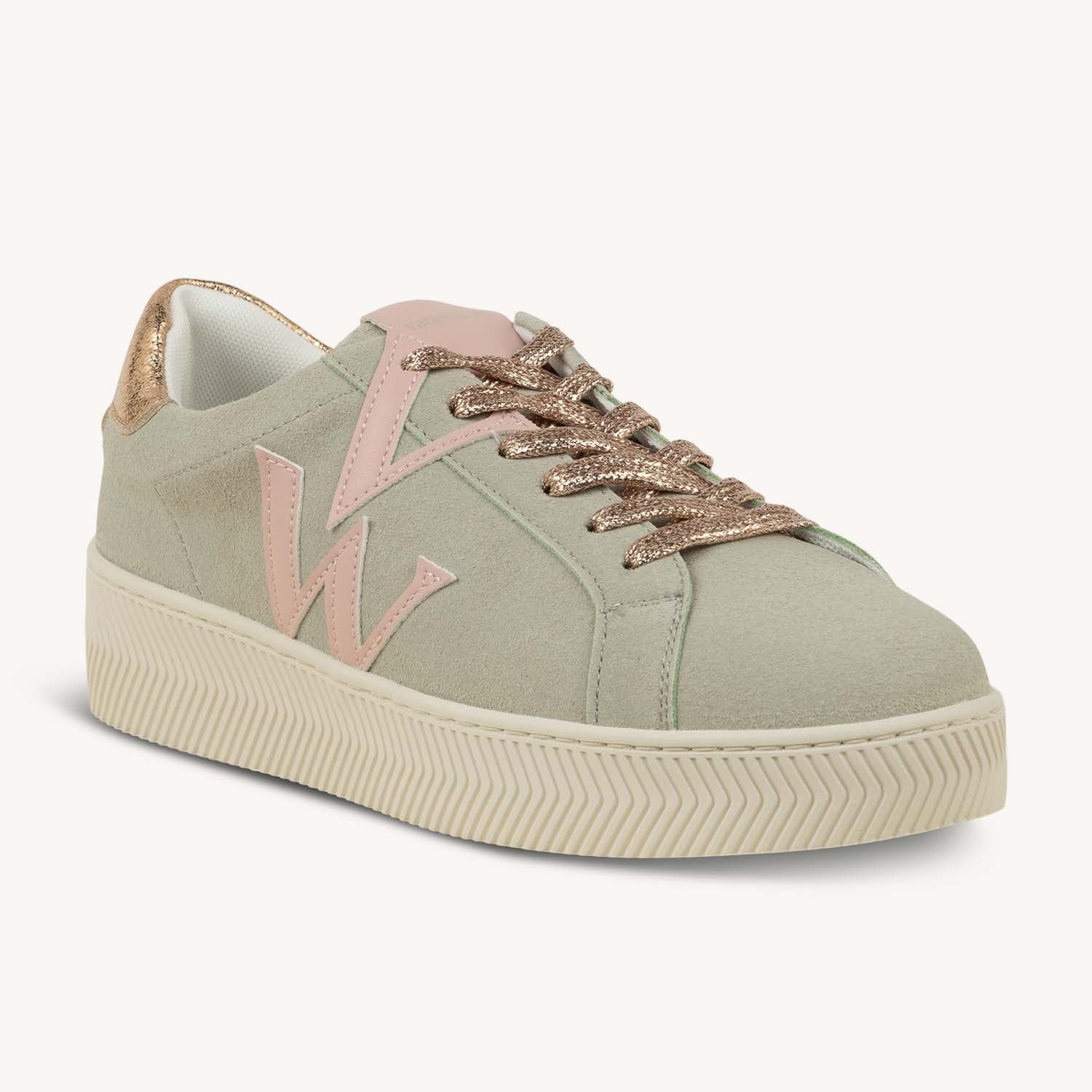 Baskets Femme VANESSA WU BK2840 JANE INITIALE Vert