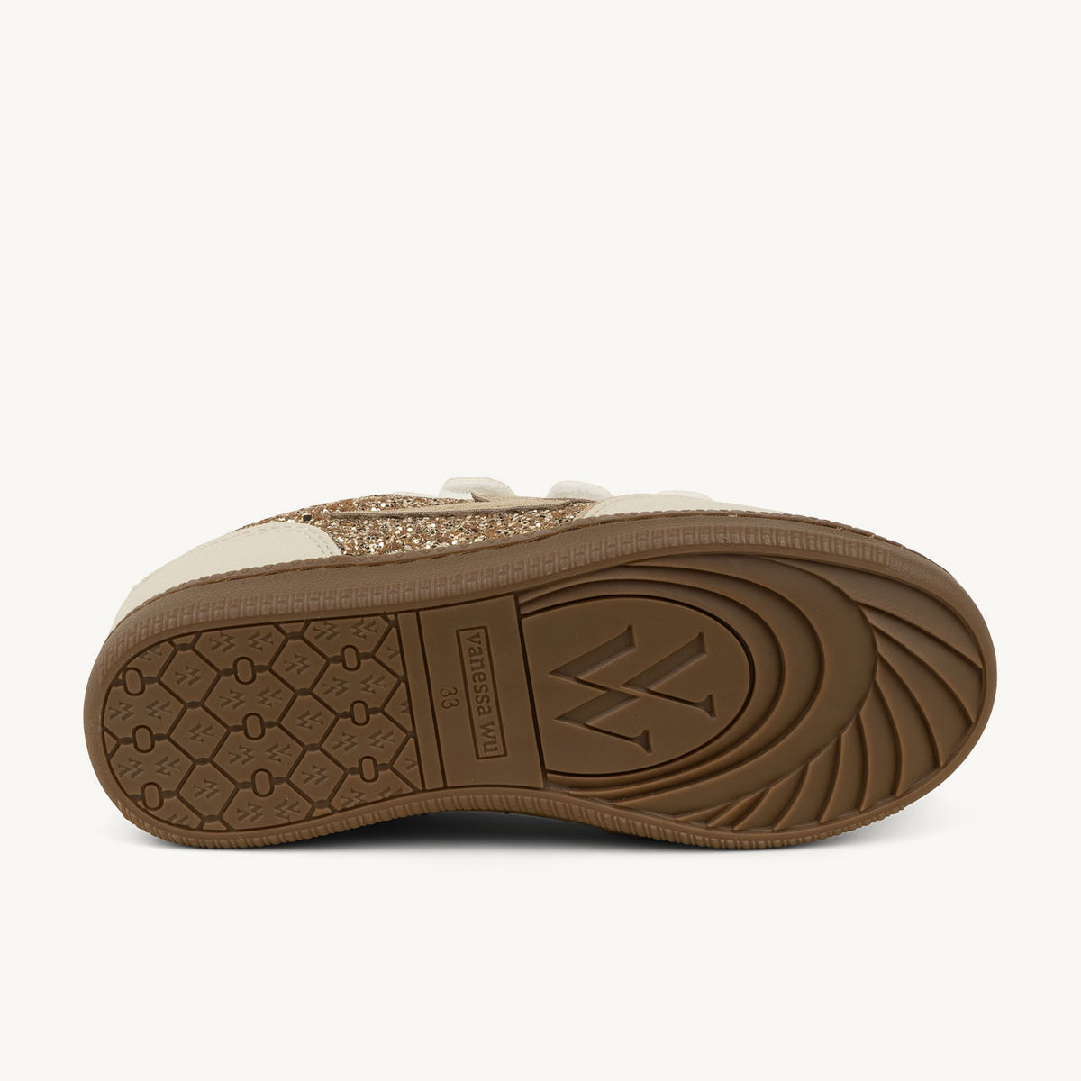 Baskets Enfant VANESSA WU BK2825 OXANE Beige