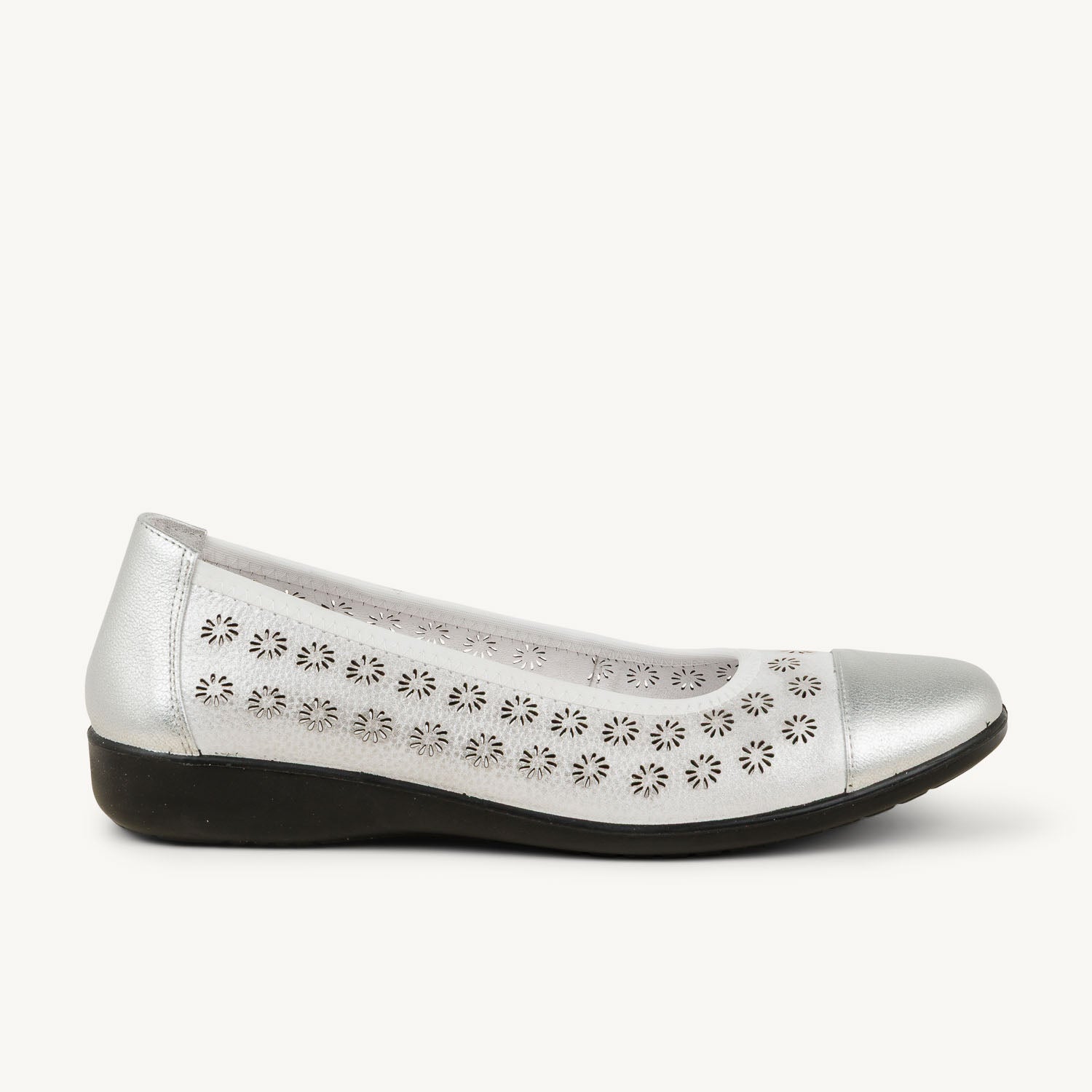 Ballerines et babies Femme INFINI TIFLEUR Argent