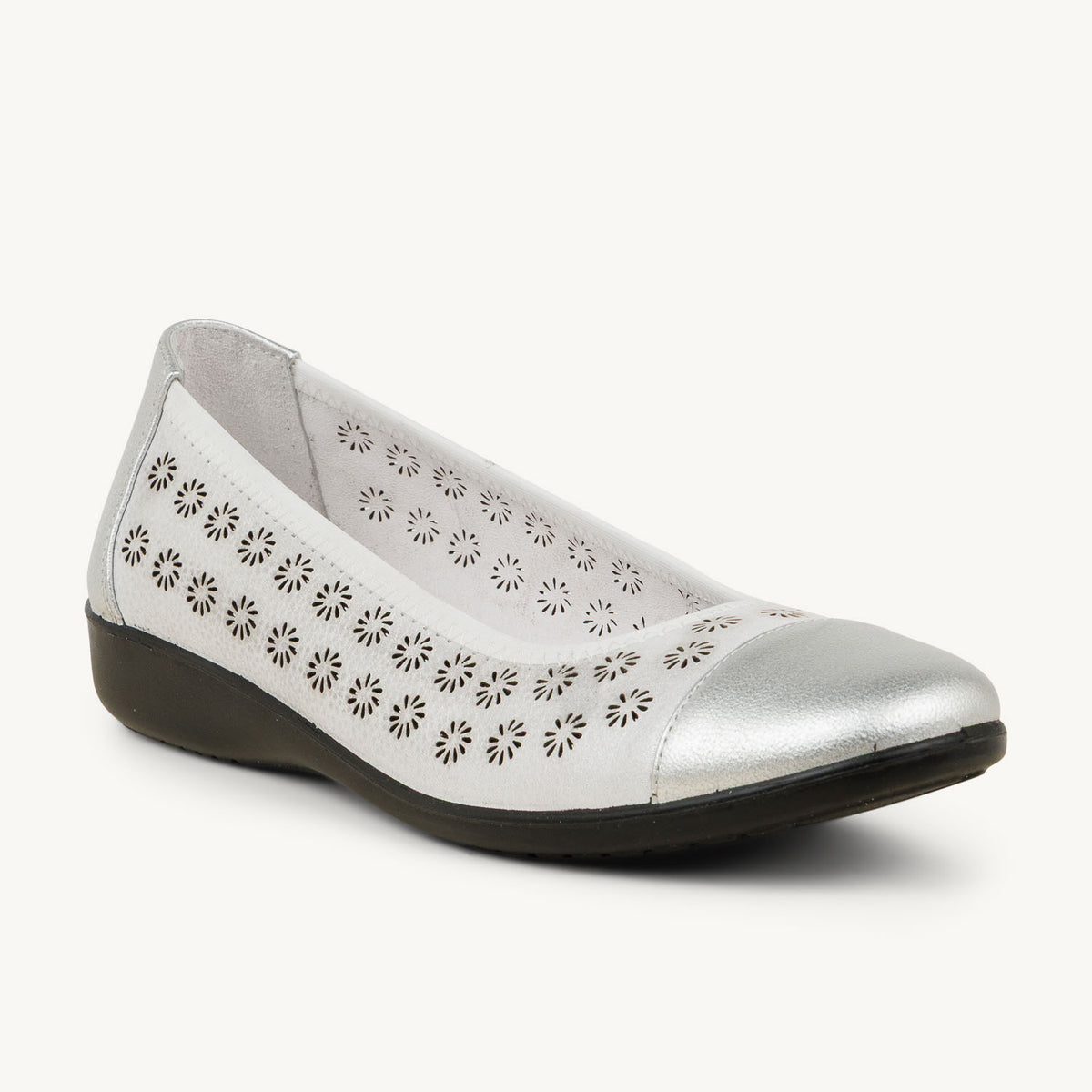 Ballerines et babies Femme INFINI TIFLEUR Argent