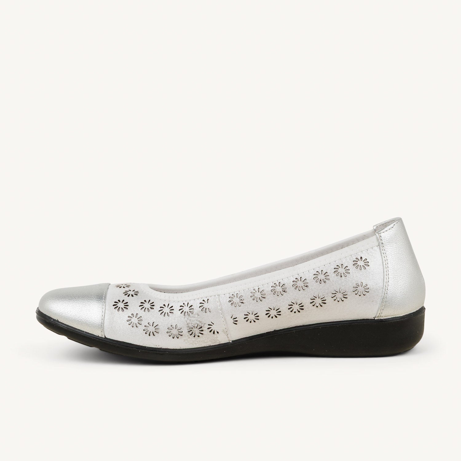 Ballerines et babies Femme INFINI TIFLEUR Argent