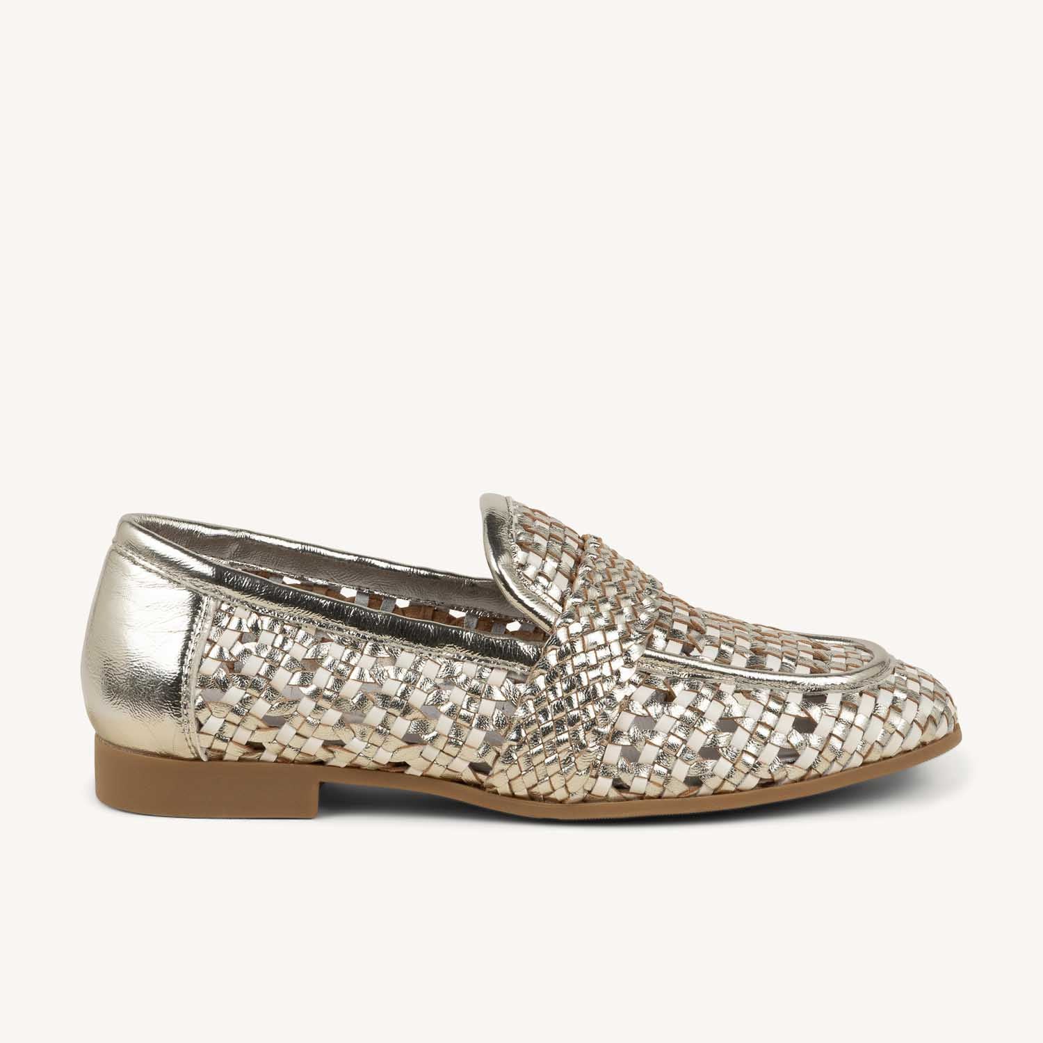 Mocassins Femme INFINI YLITRES Or/Bronze