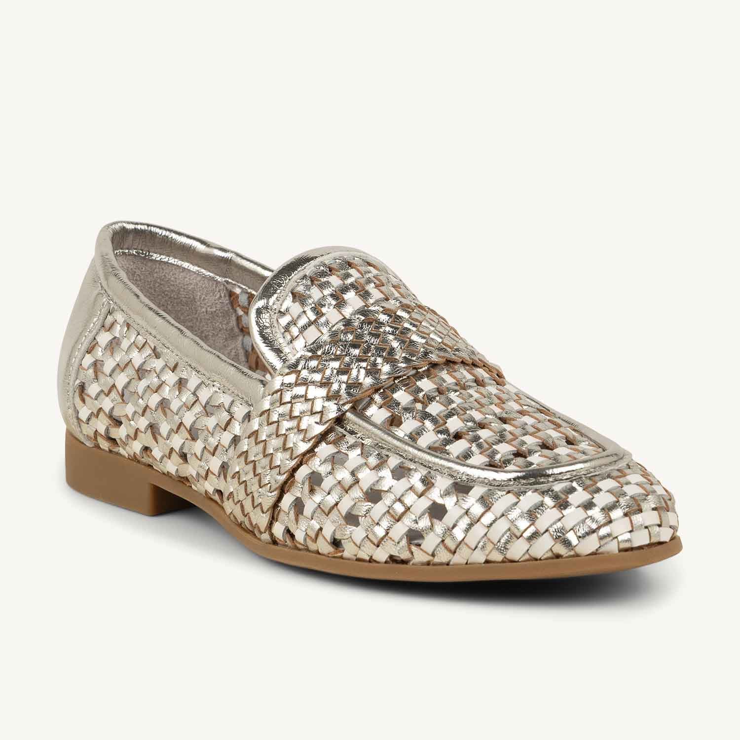 Mocassins Femme INFINI YLITRES Or/Bronze