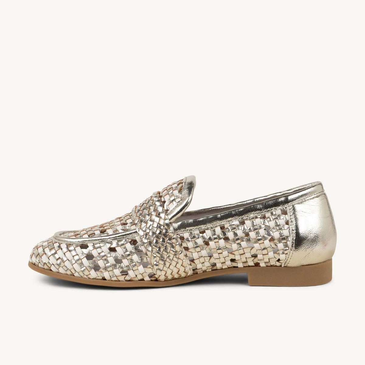 Mocassins Femme INFINI YLITRES Or/Bronze