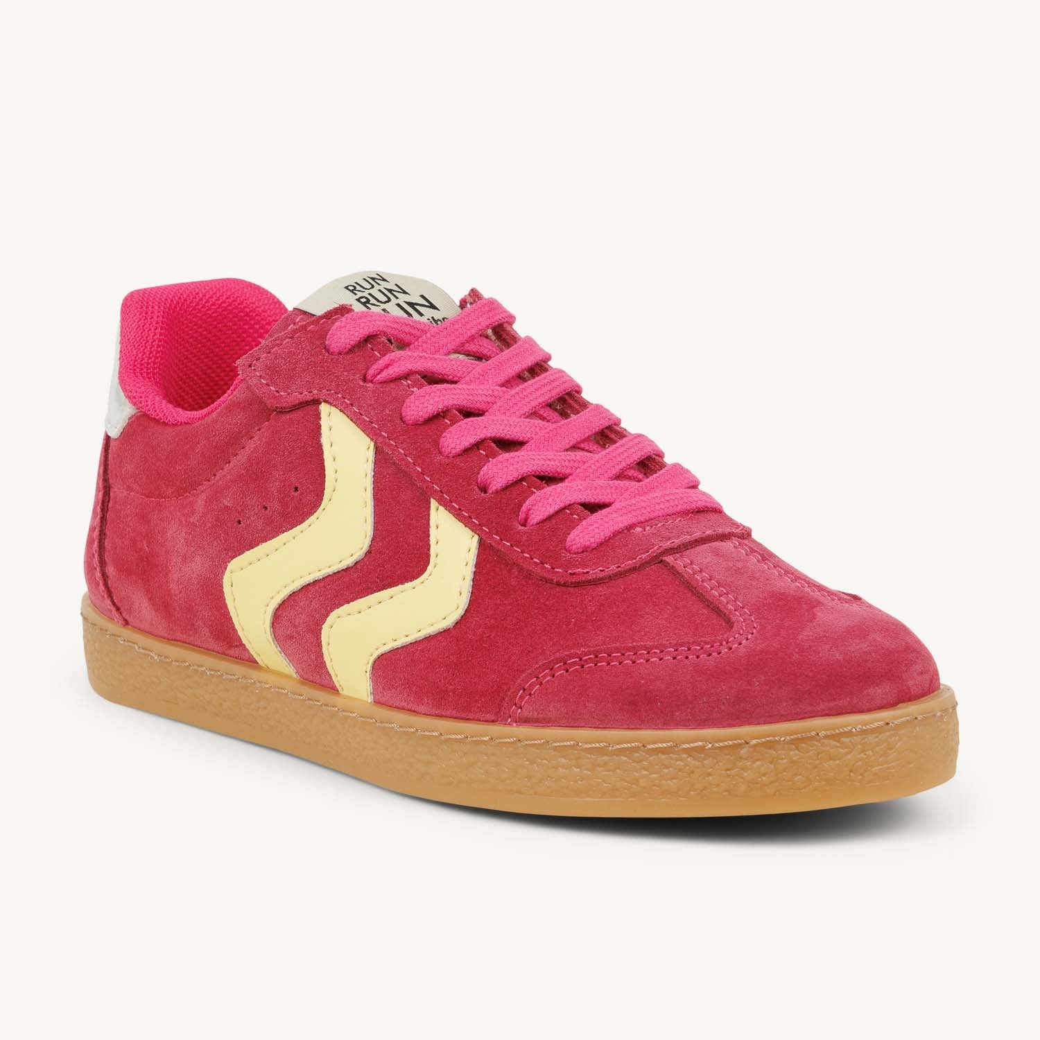Sneakers Femme RETROVIBE PAOLA Rose