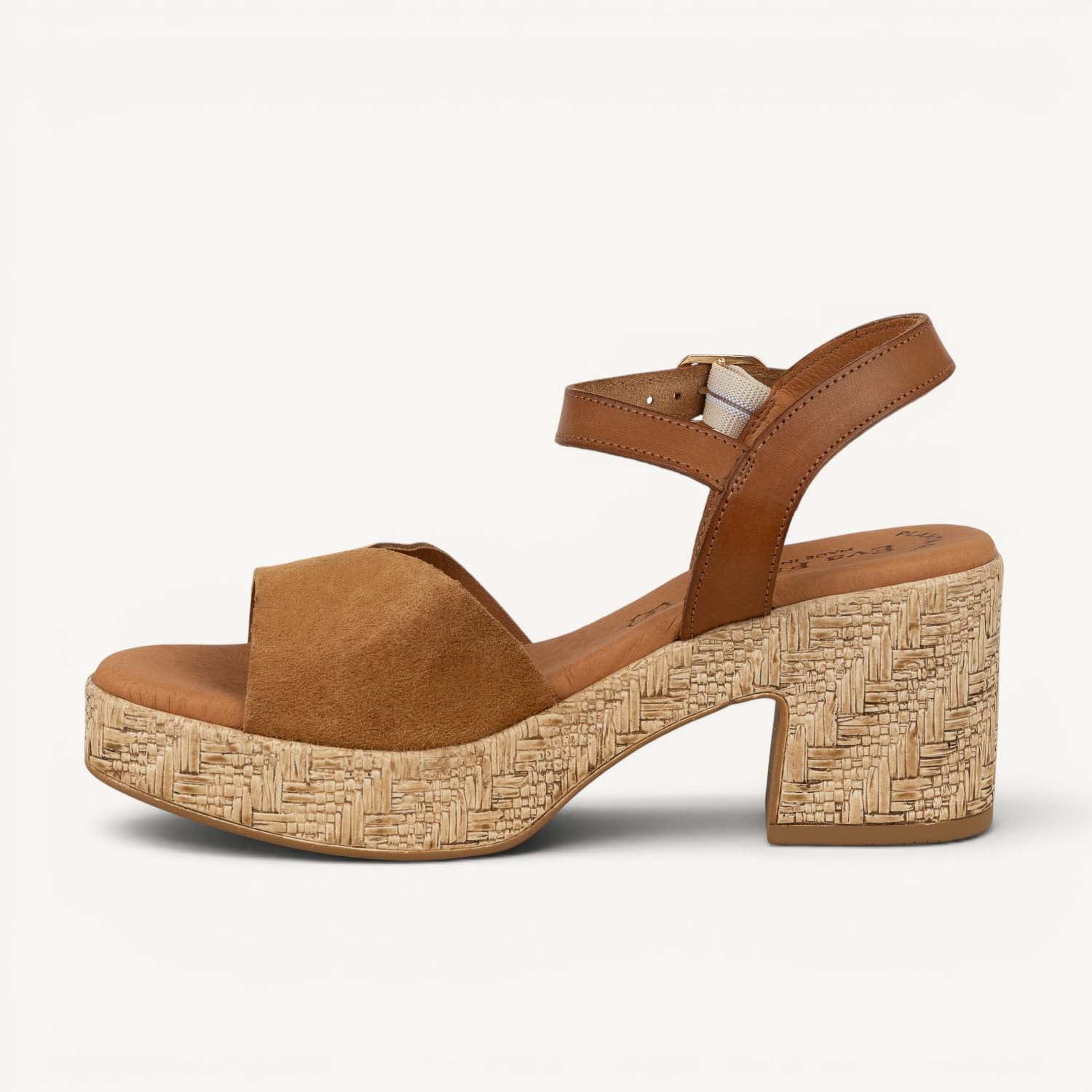 Sandales Femme EVA FRUTOS EVONO Marron