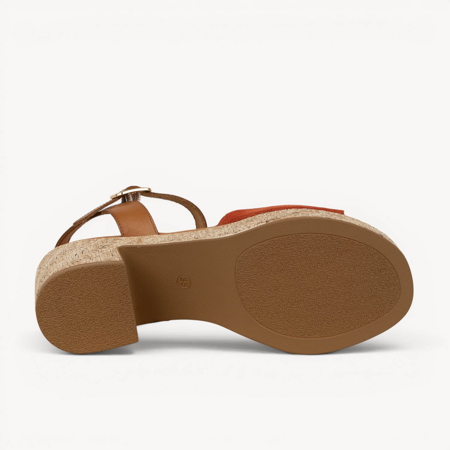 Sandales Femme EVA FRUTOS EVONO Orange