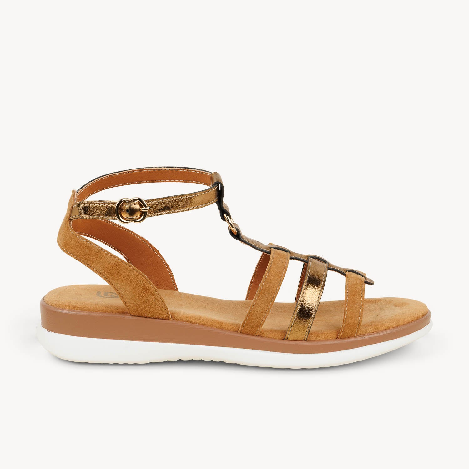 Sandales Femme FUGITIVE ACIDUL Marron