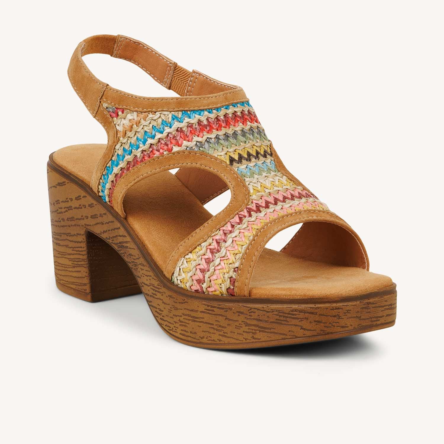 Sandales Femme FUGITIVE OMILY Multicolore