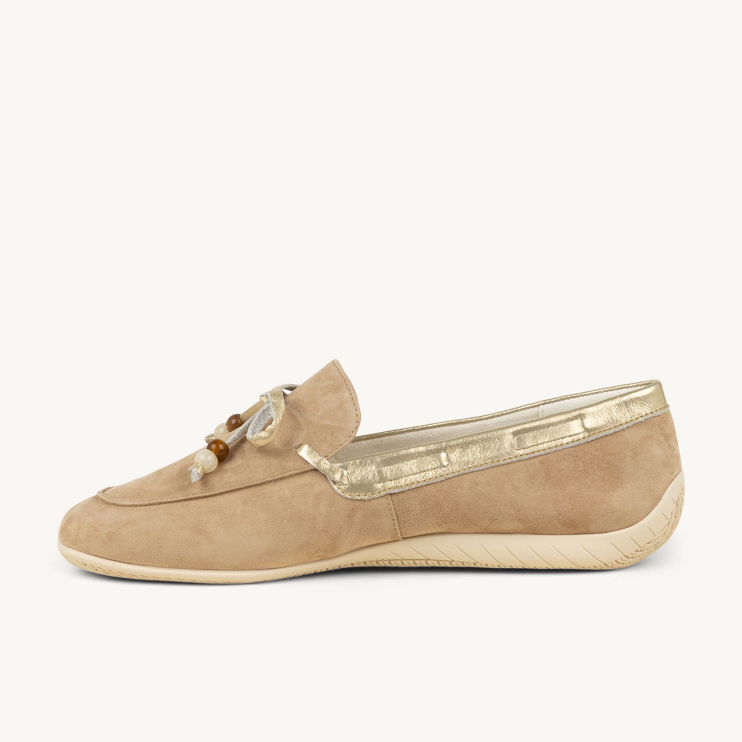 Mocassins Femme FUGITIVE LIVERY Beige