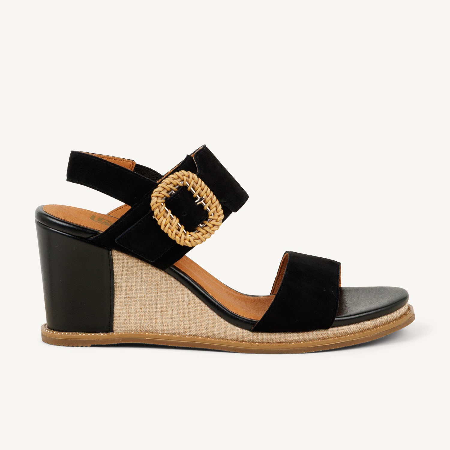 Sandales Femme FUGITIVE IROMA Noir