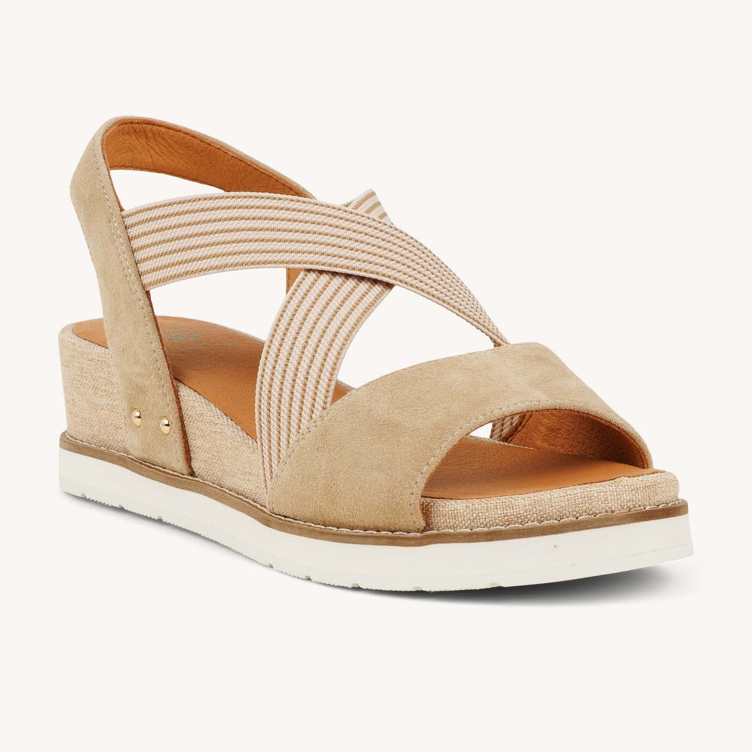 Sandales Femme FUGITIVE BISCUI Beige