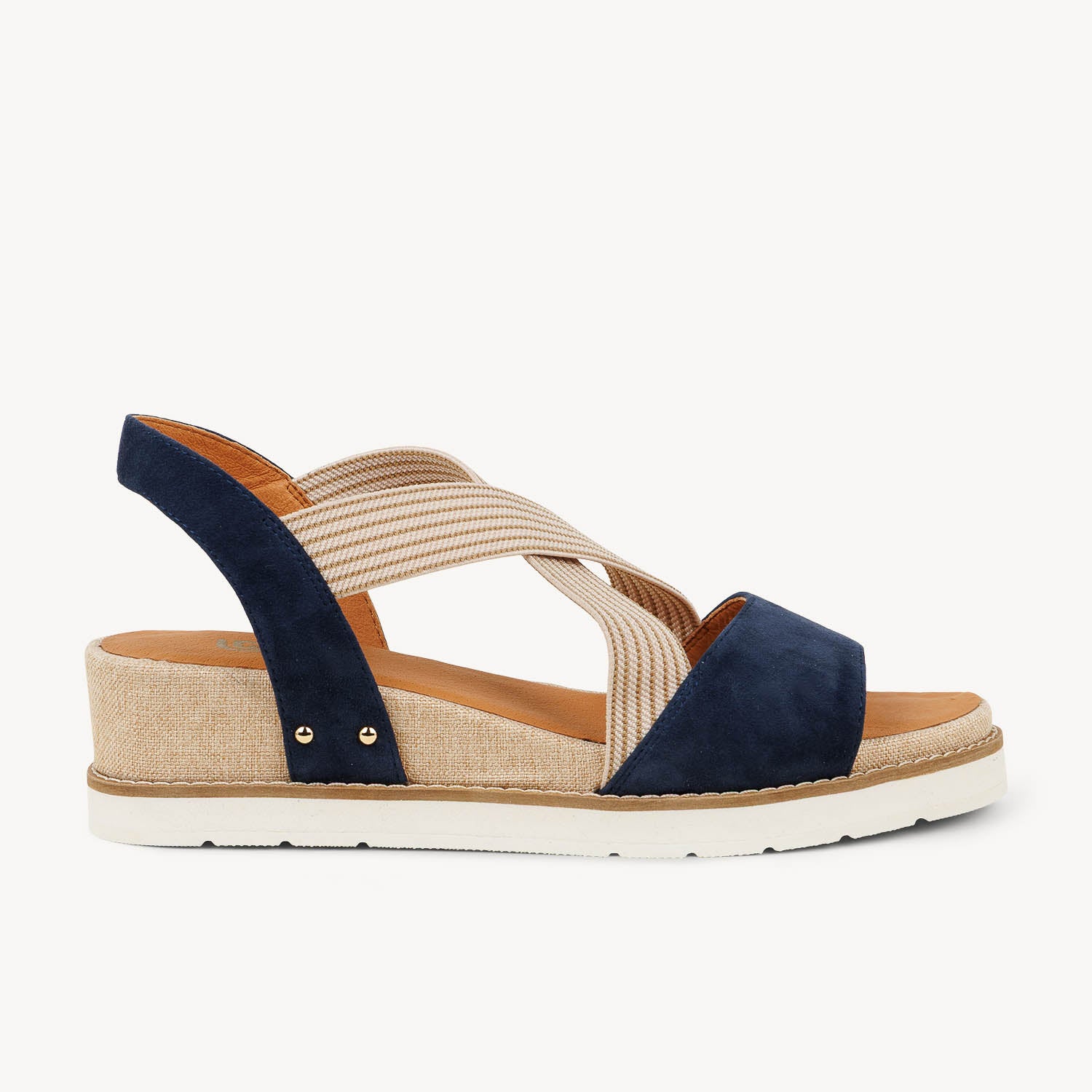 Sandales Femme FUGITIVE BISCUI Bleu