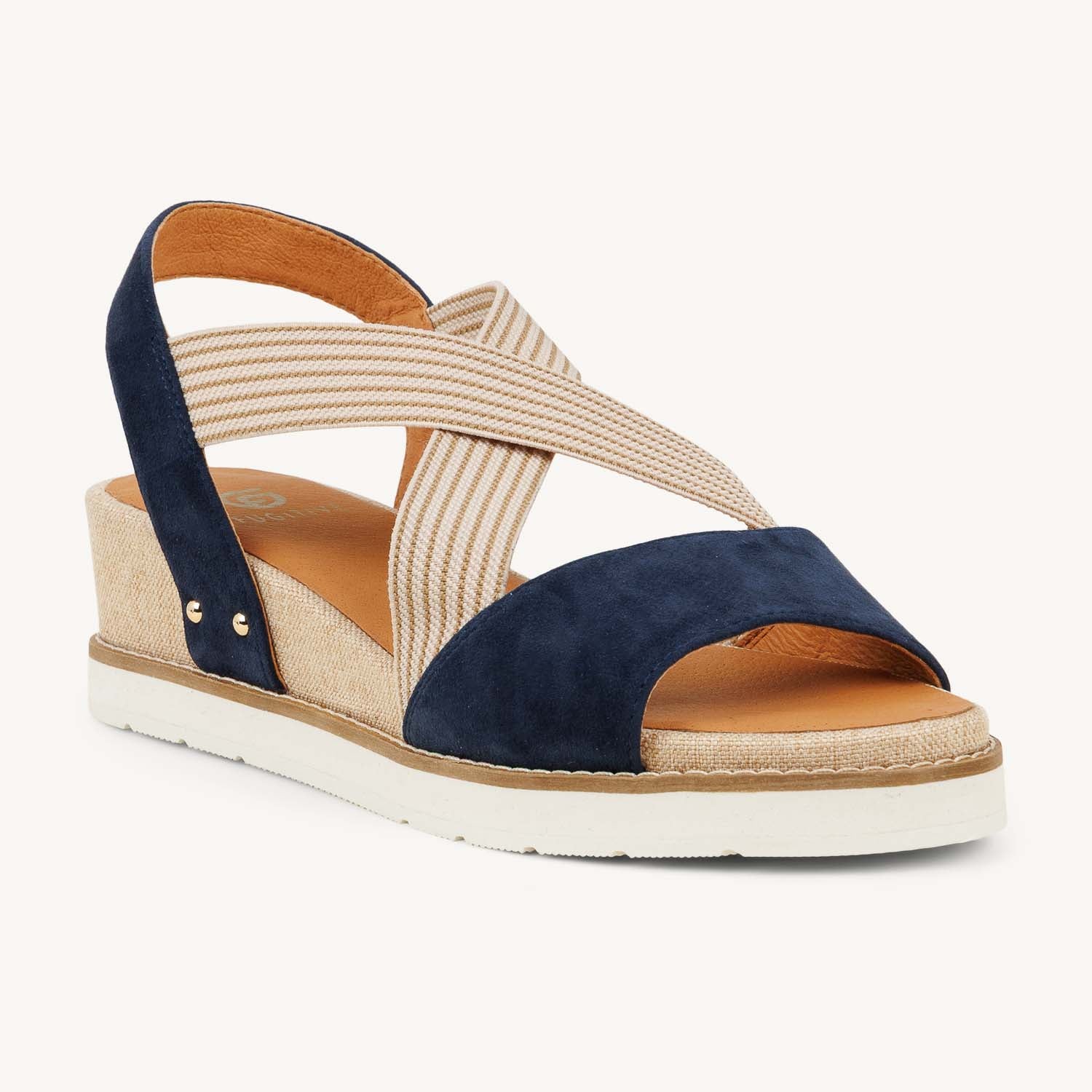 Sandales Femme FUGITIVE BISCUI Bleu