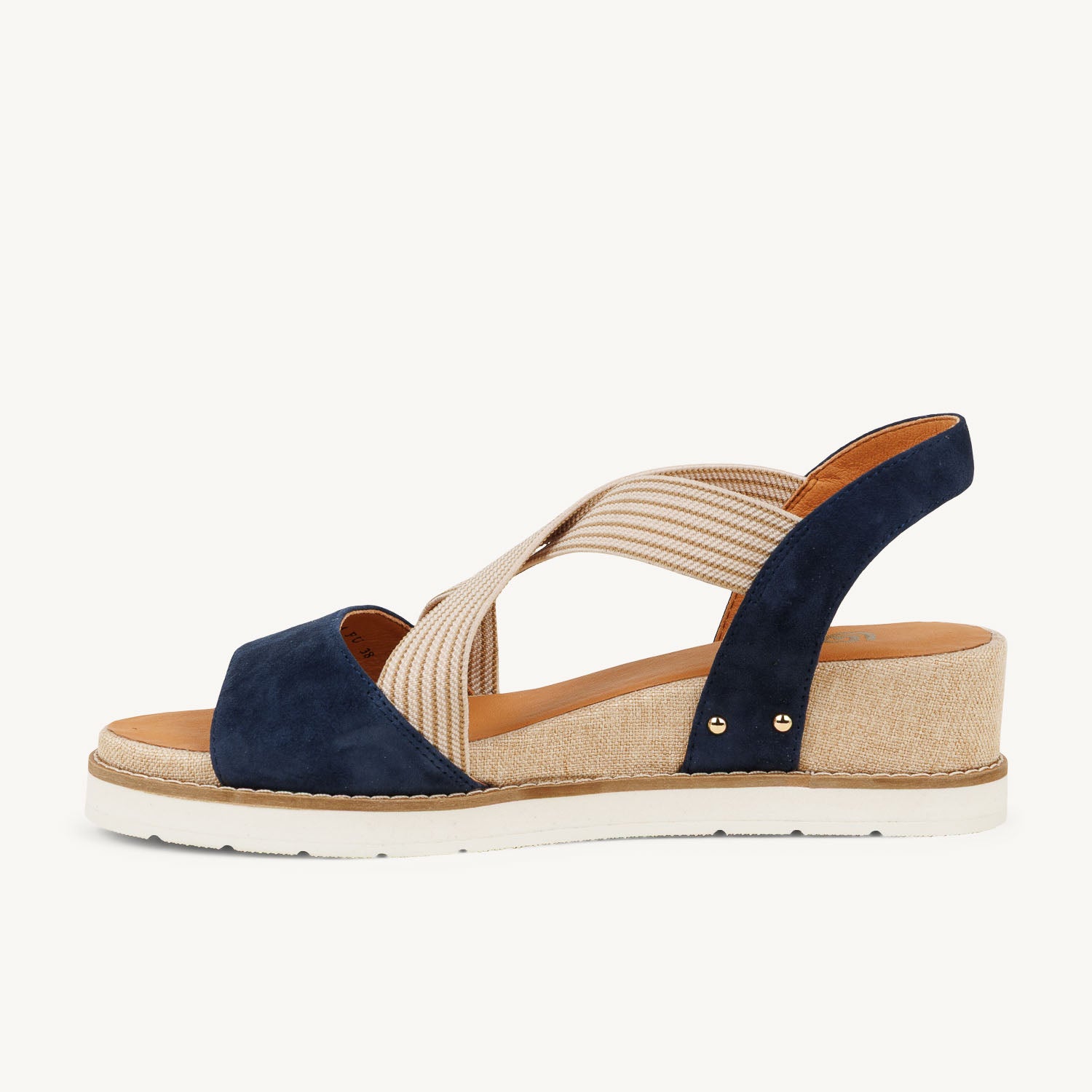 Sandales Femme FUGITIVE BISCUI Bleu