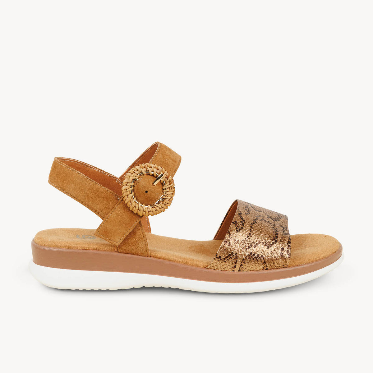 Sandales Femme FUGITIVE ACADIE Marron