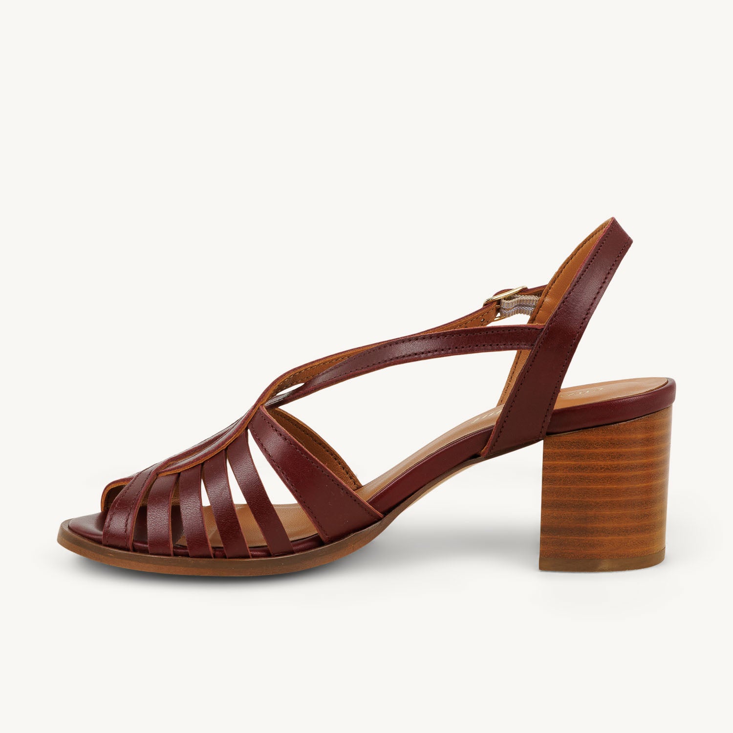 Sandales Femme ENZO VERSINI WECHA Bordeaux
