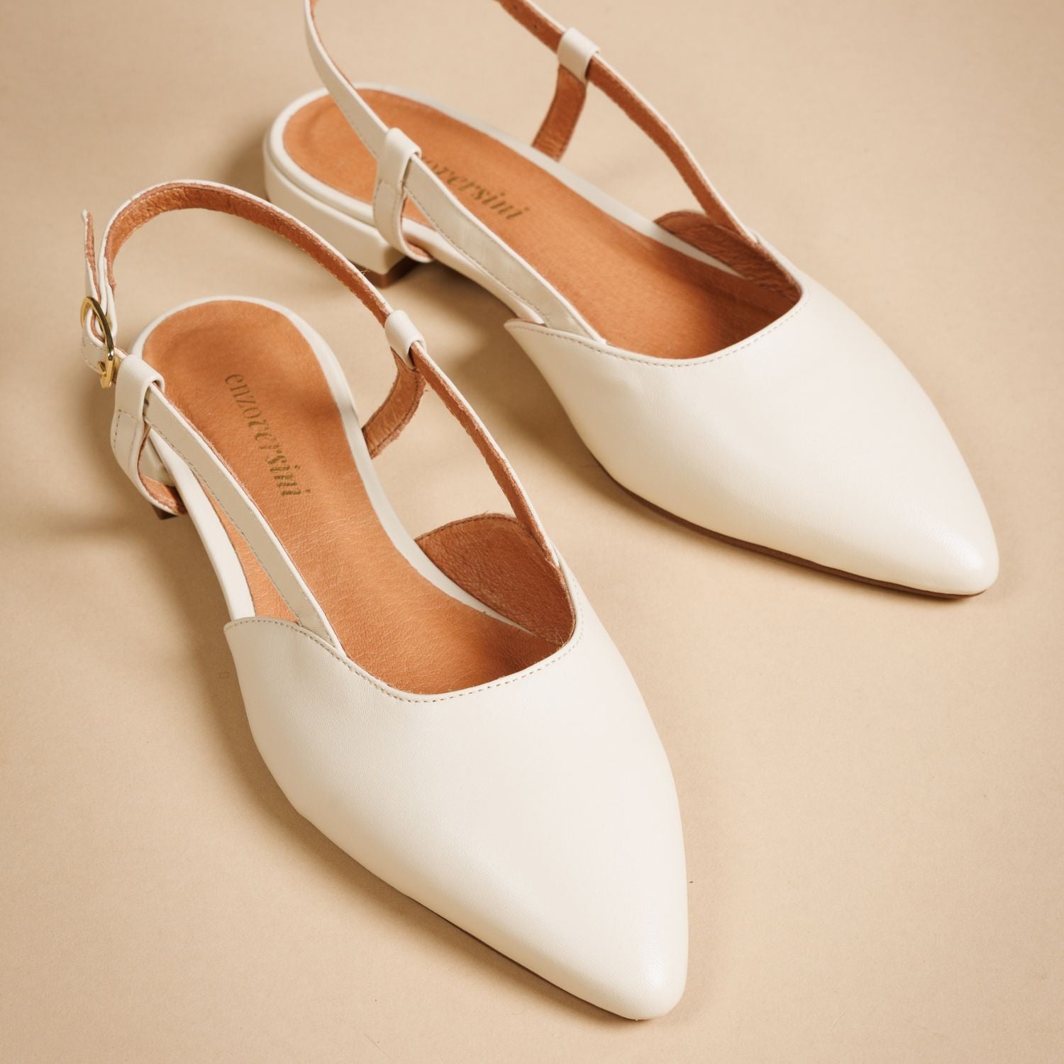 Escarpins & Slingback WEMAP ENZO VERSINI Femme Beige