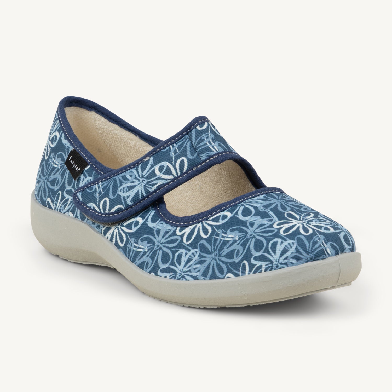 Ballerines et babies Femme FARGEOT TASSILI Bleu