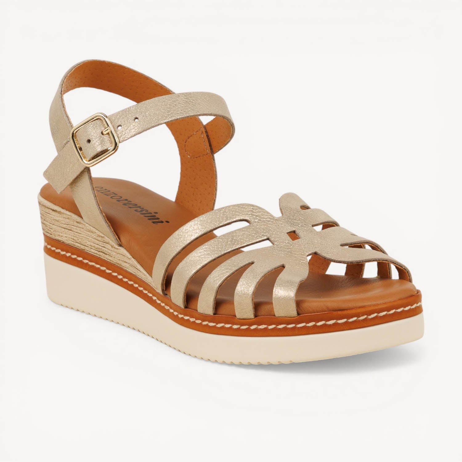 Sandales Femme ENZO VERSINI KAOR Or/Bronze