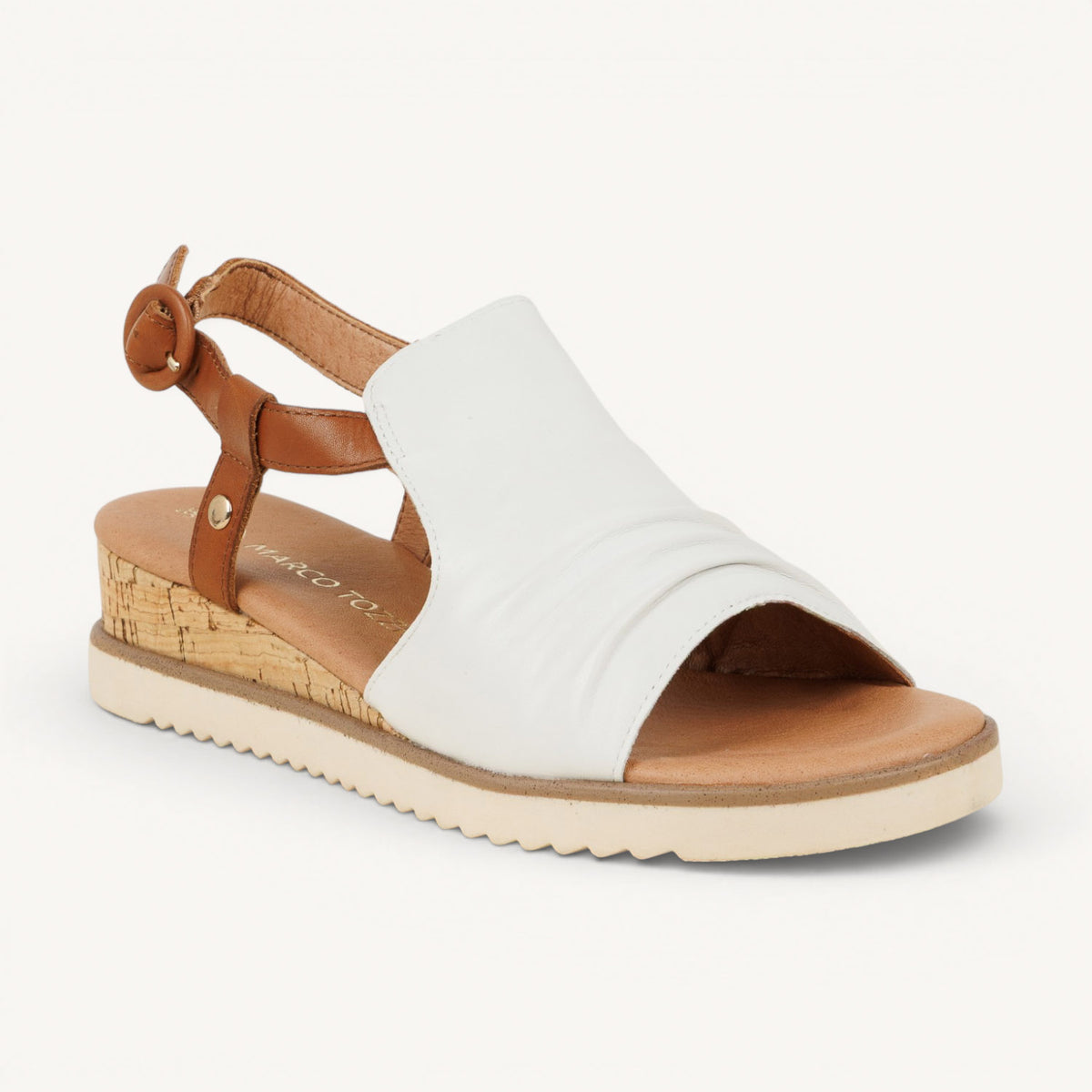 Sandales Femme MARCO TOZZI 28706 - MALUR Blanc