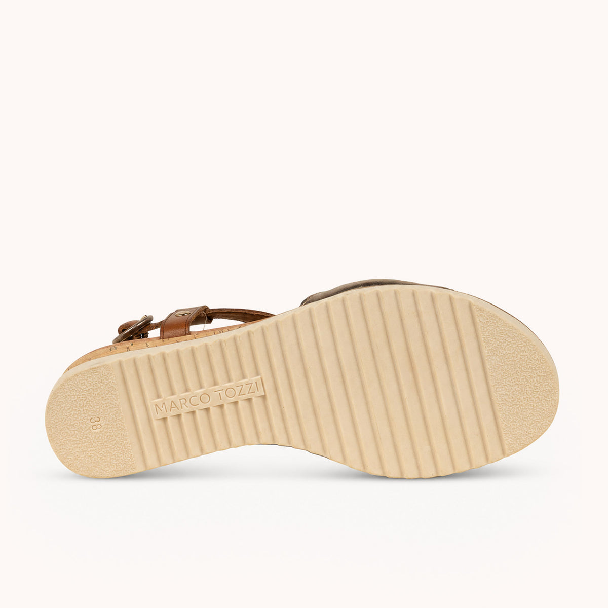 Sandales Femme MARCO TOZZI 28706 - MALUR Or/Bronze
