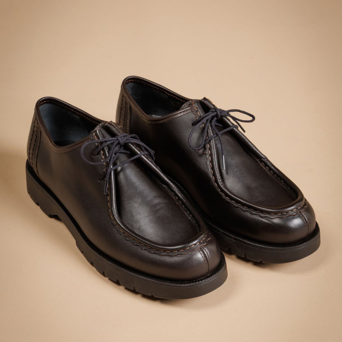 Derbies et Richelieus PADROR KLEMAN Homme Marron