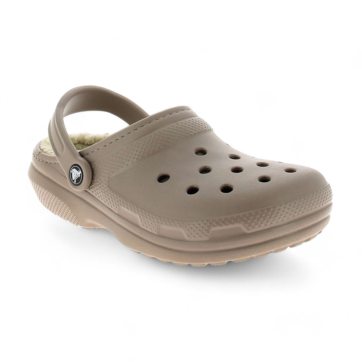Tongs et crocs Femme CROCS CLASSIC LINED CLOG Beige